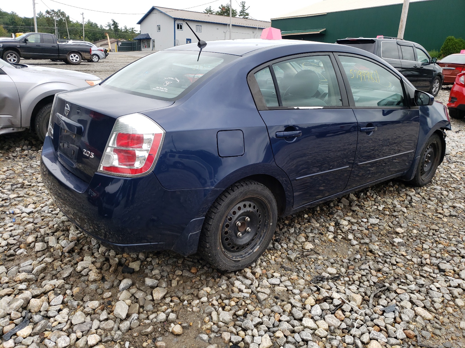 Photo 4 from auction – 2007 NISSAN SENTRA 2.0 with VIN 3N1AB61EX7L710146