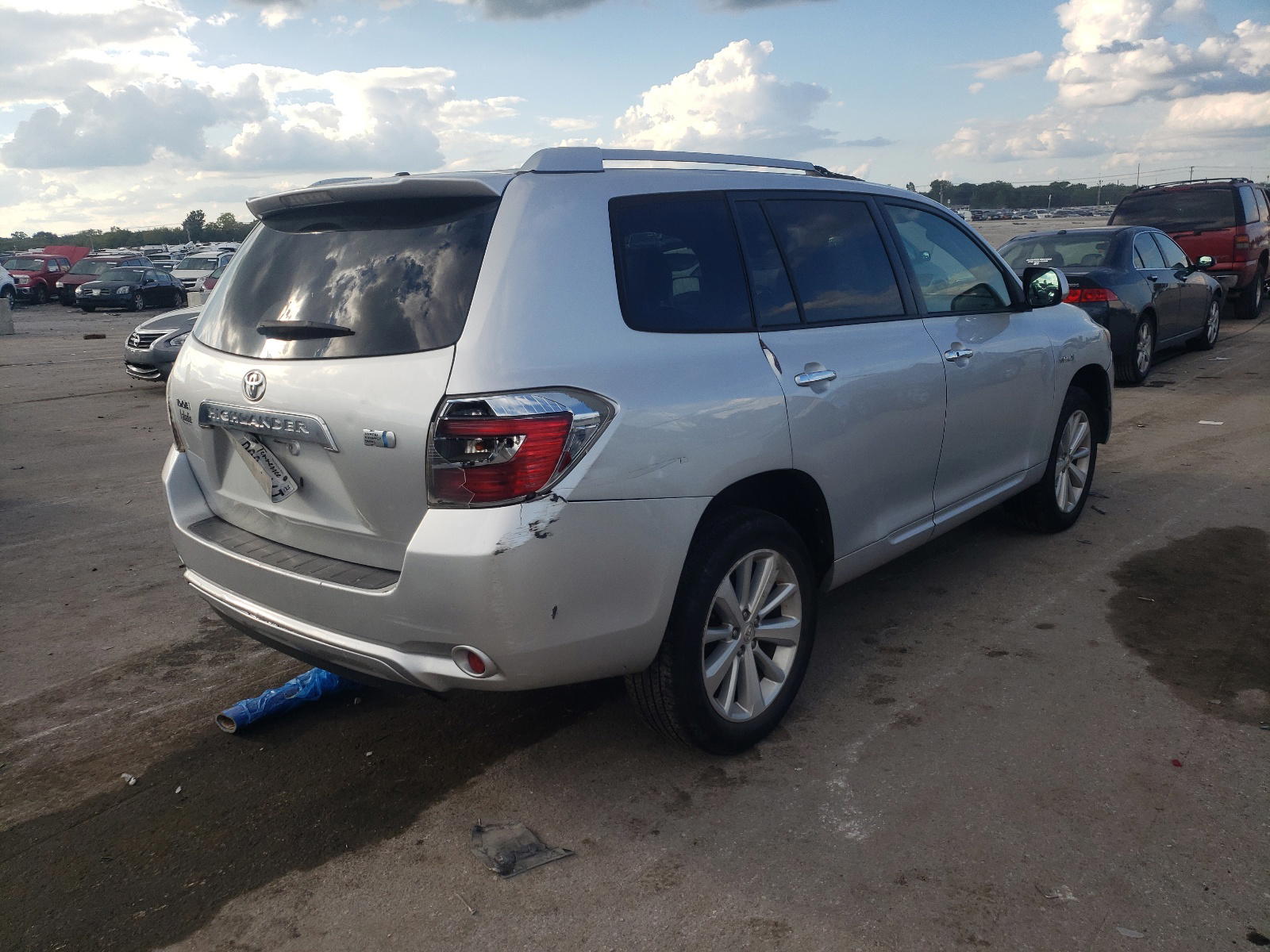 Photo 4 from auction – 2008 TOYOTA HIGHLANDER with VIN JTEEW41A582003409