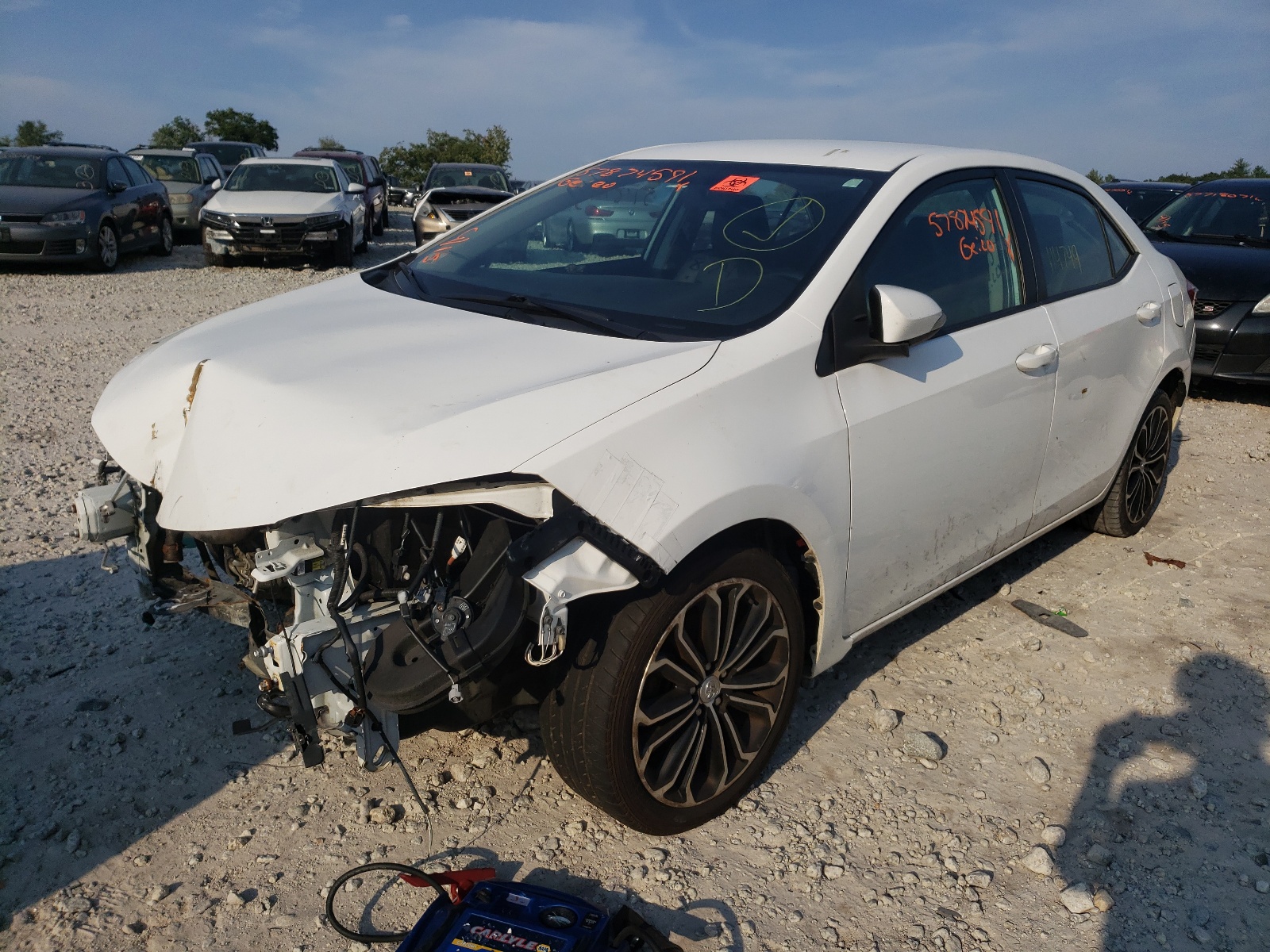 Photo 2 from auction – 2014 TOYOTA COROLLA L with VIN 2T1BURHE5EC220491