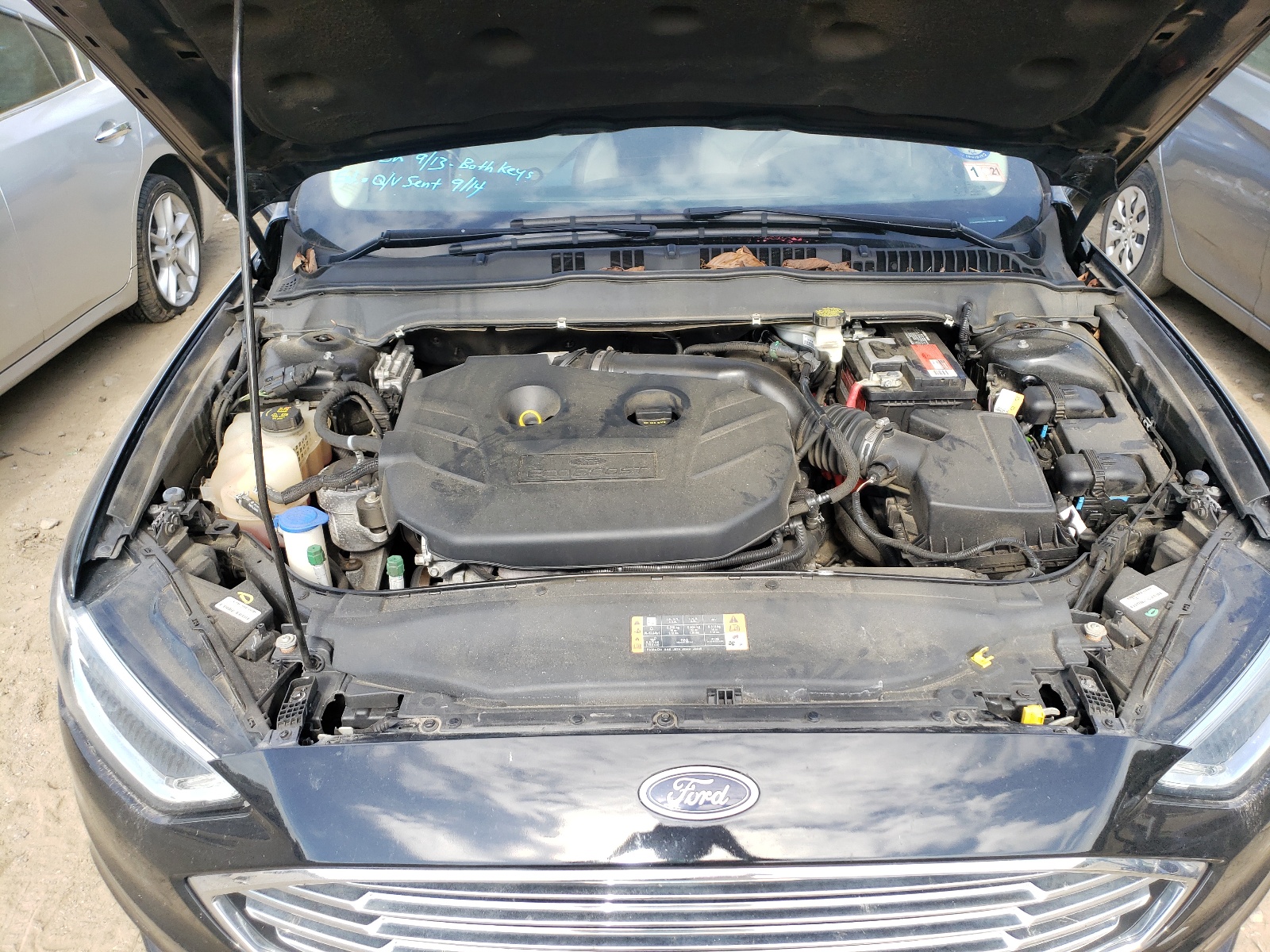 Photo 7 from auction – 2017 FORD FUSION SE with VIN 3FA6P0T91HR136428