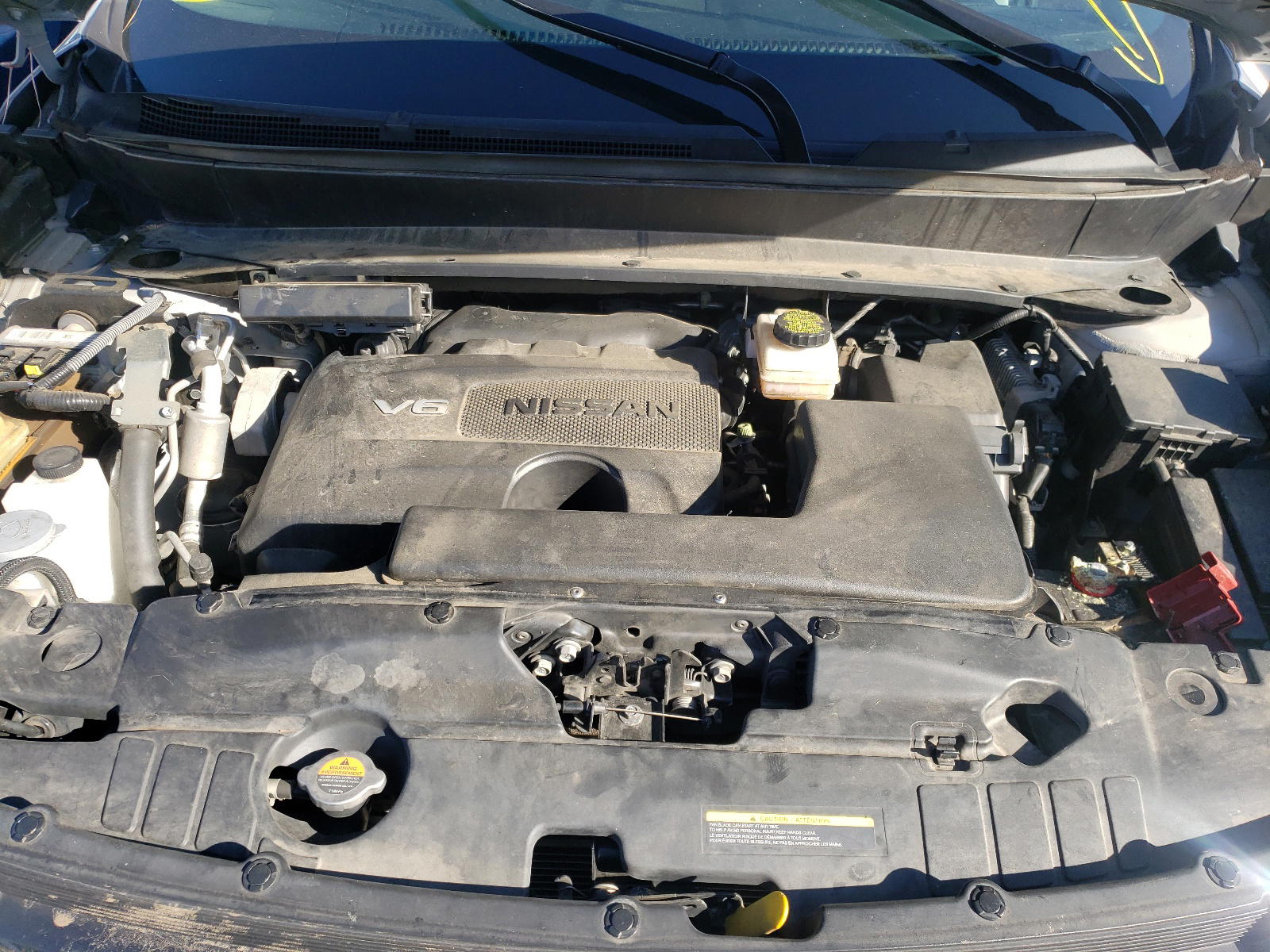 Photo 7 from auction – 2017 NISSAN PATHFINDER with VIN 5N1DR2MN4HC653283