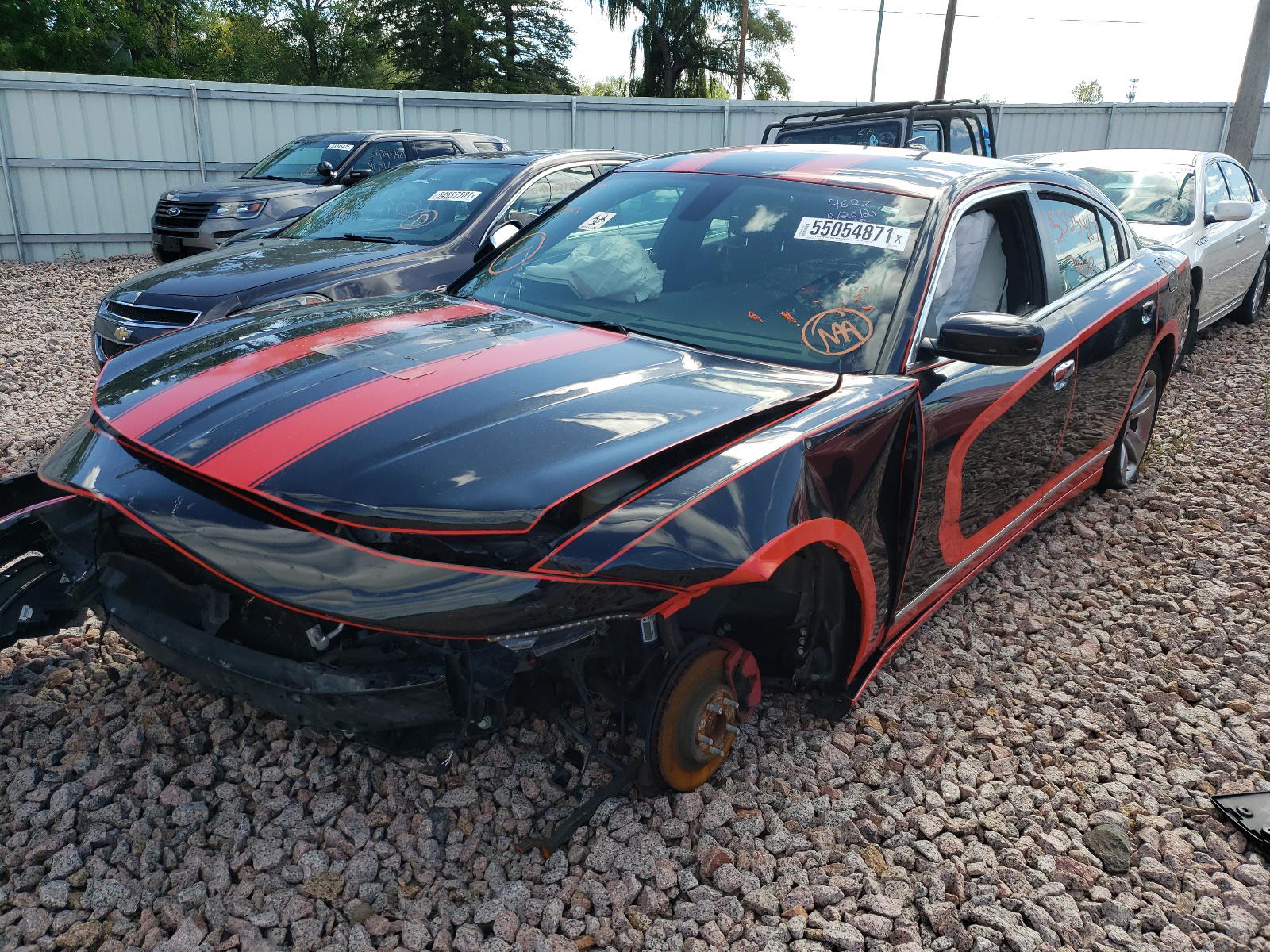 Photo 2 from auction – 2016 DODGE CHARGER with VIN 2C3CDXHG2GH339445