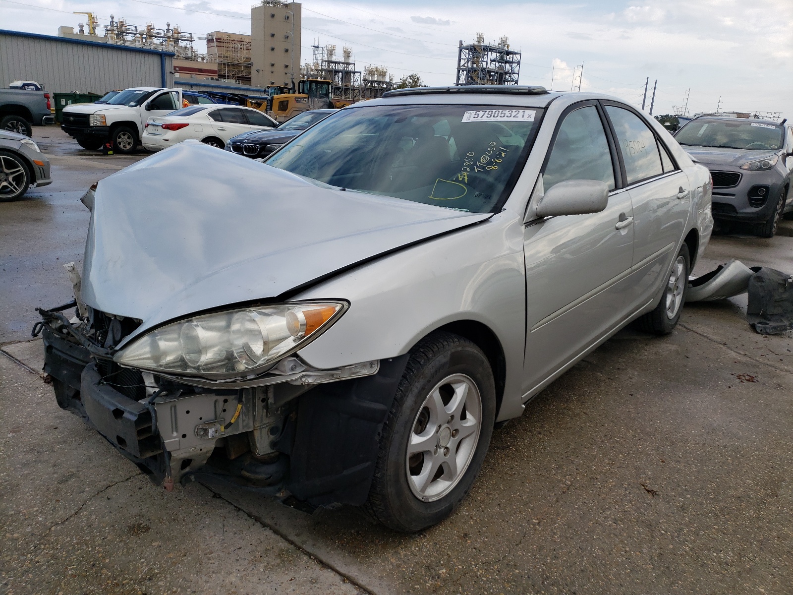 Photo 2 from auction – 2005 TOYOTA CAMRY LE with VIN 4T1BE32K45U618623