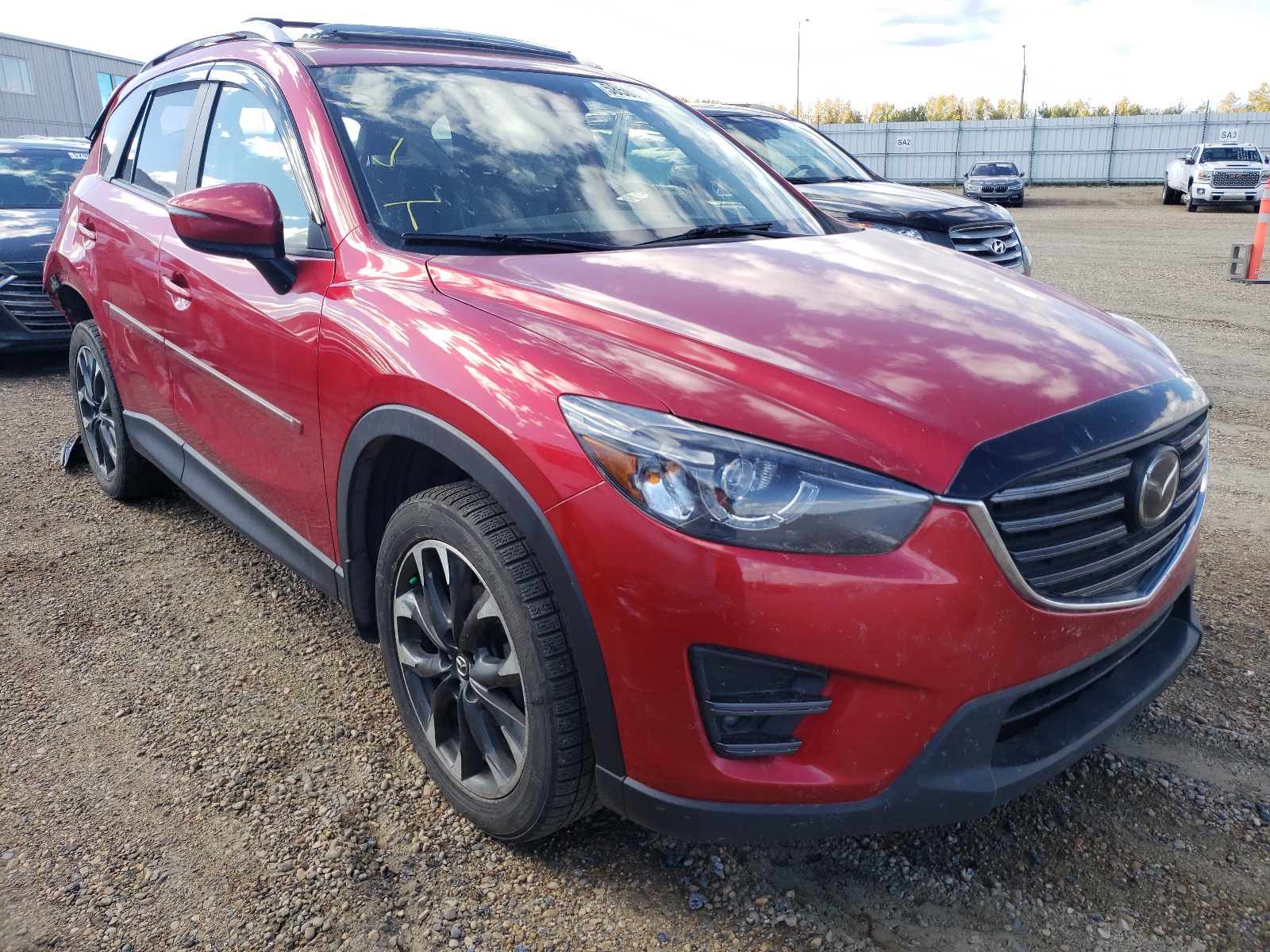MAZDA CX-5 GT 2016 with VIN JM3KE4DY3G0669611 - Photo from auction
