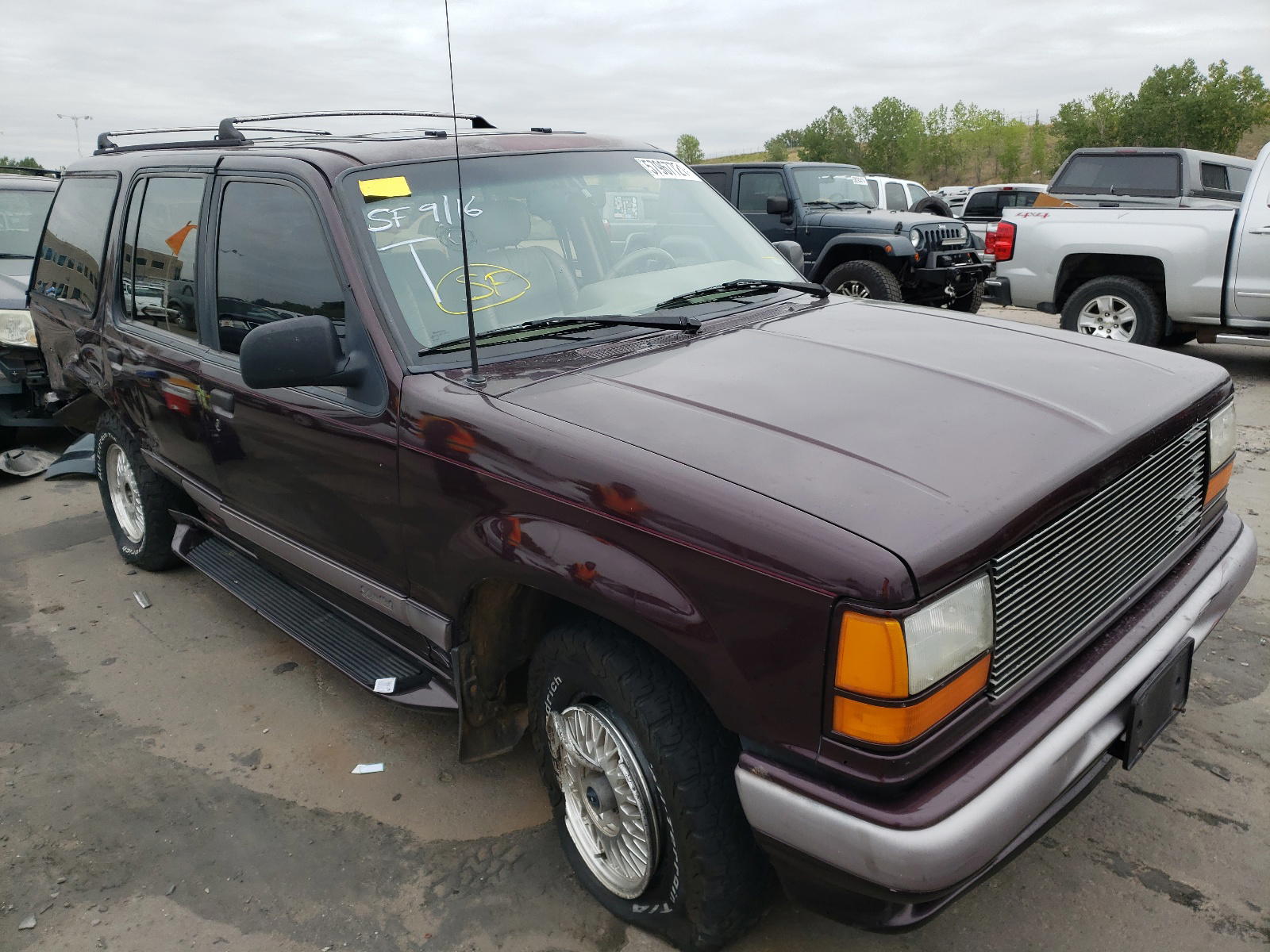 FORD EXPLORER 1994 with VIN 1FMDU34X7RUD03194 - Photo from auction