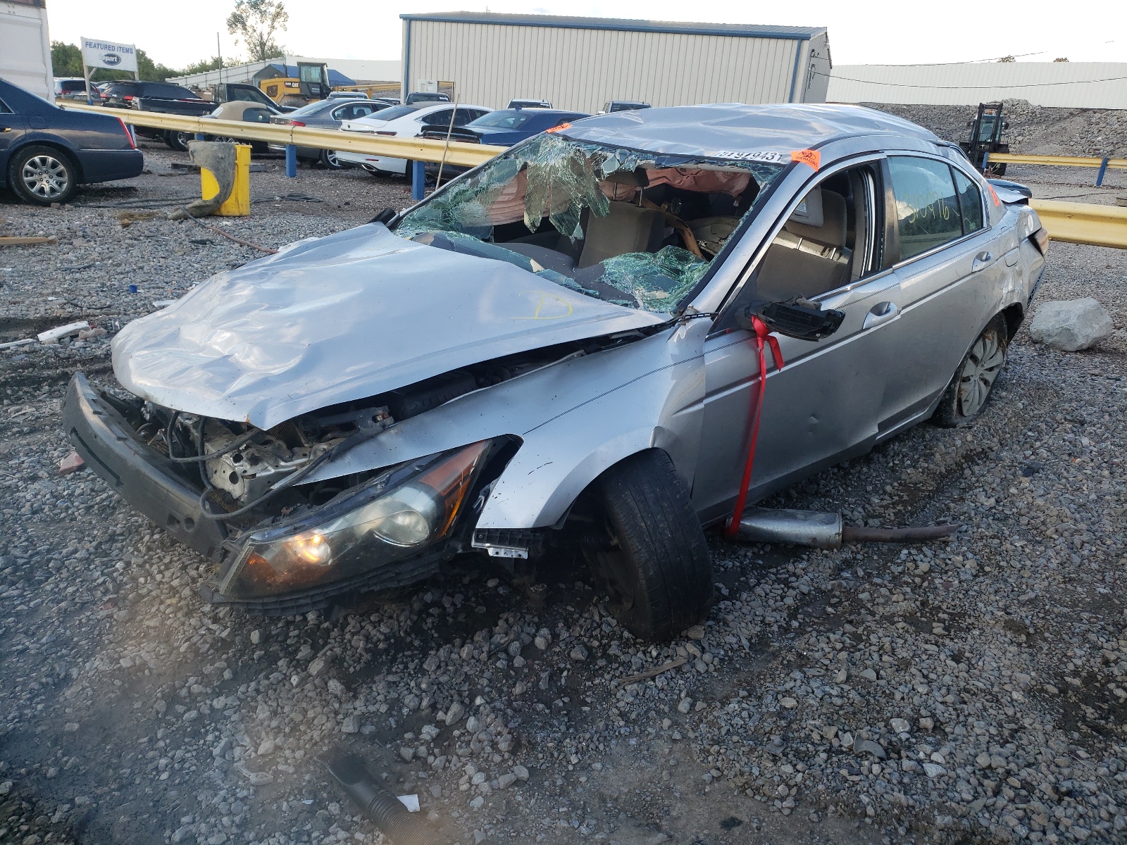 Photo 2 from auction – 2008 HONDA ACCORD LX with VIN JHMCP26358C074044