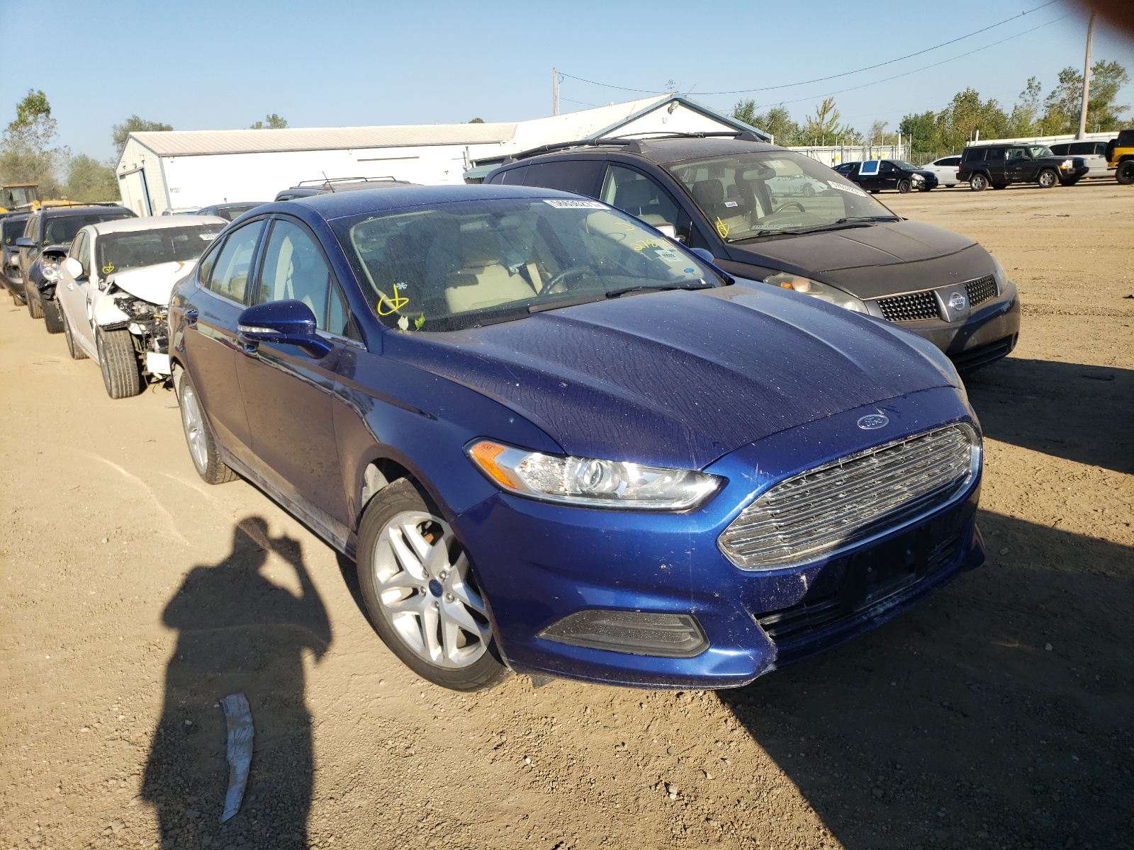 FORD FUSION SE 2015 with VIN 3FA6P0H73FR278087 - Photo from auction