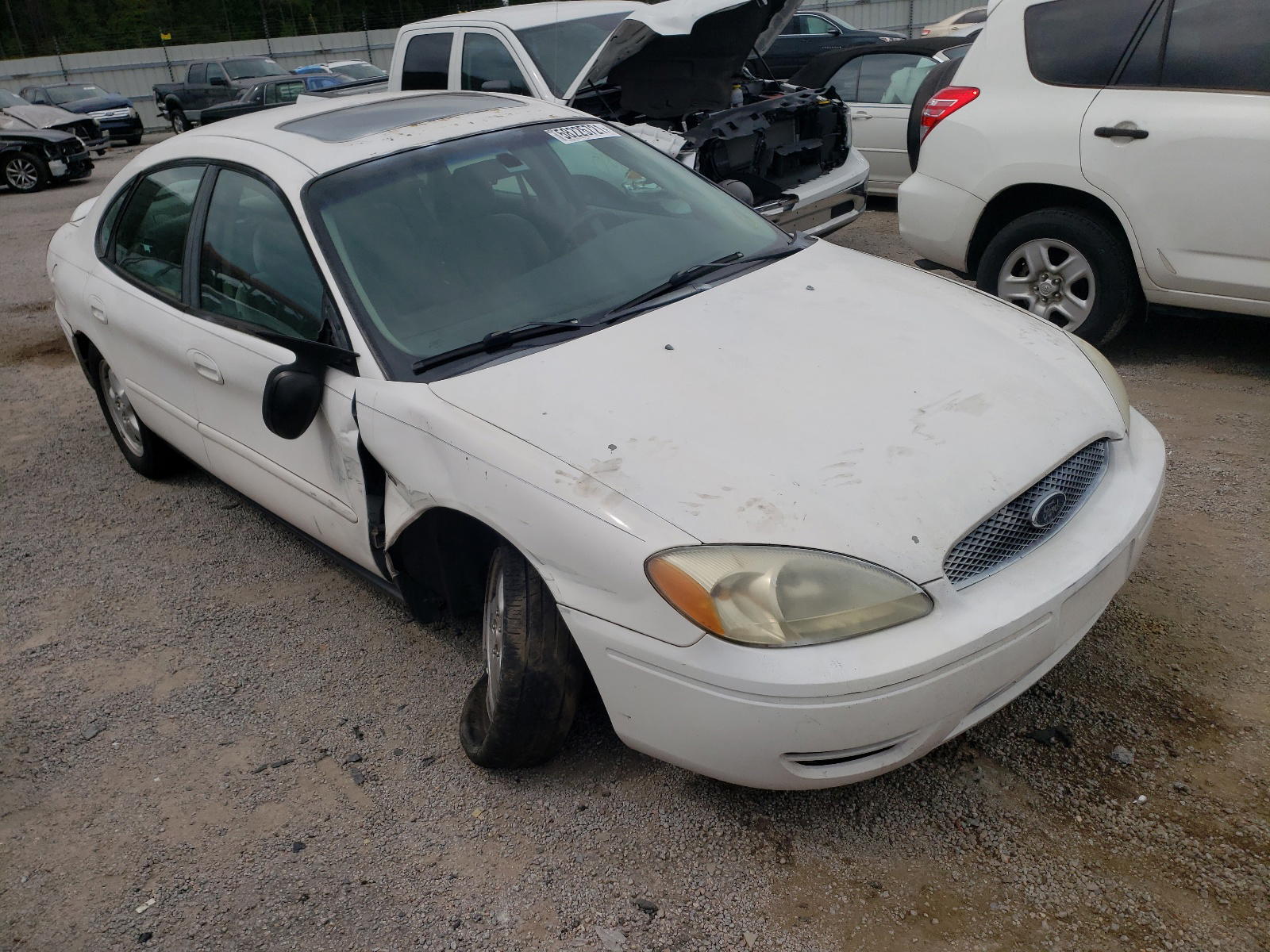 FORD TAURUS SES 2004 with VIN 1FAFP55S54G160522 - Photo from auction
