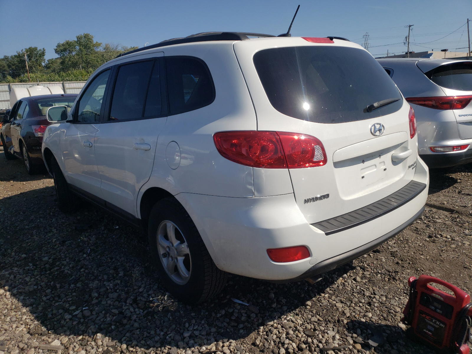 Photo 3 from auction – 2008 HYUNDAI SANTA FE G with VIN 5NMSG73D18H171864