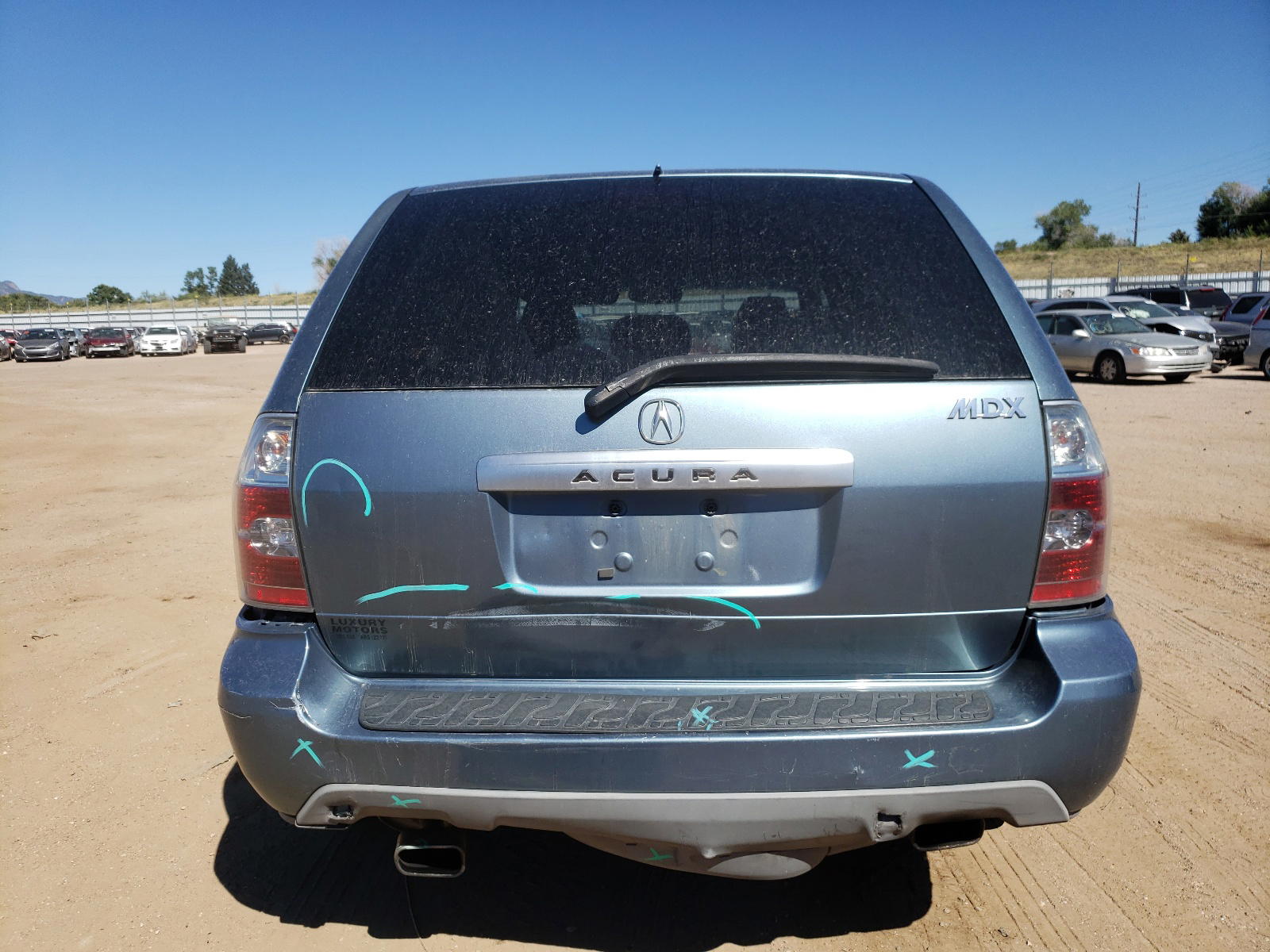 Photo 9 from auction – 2005 ACURA MDX with VIN 2HNYD18255H554148