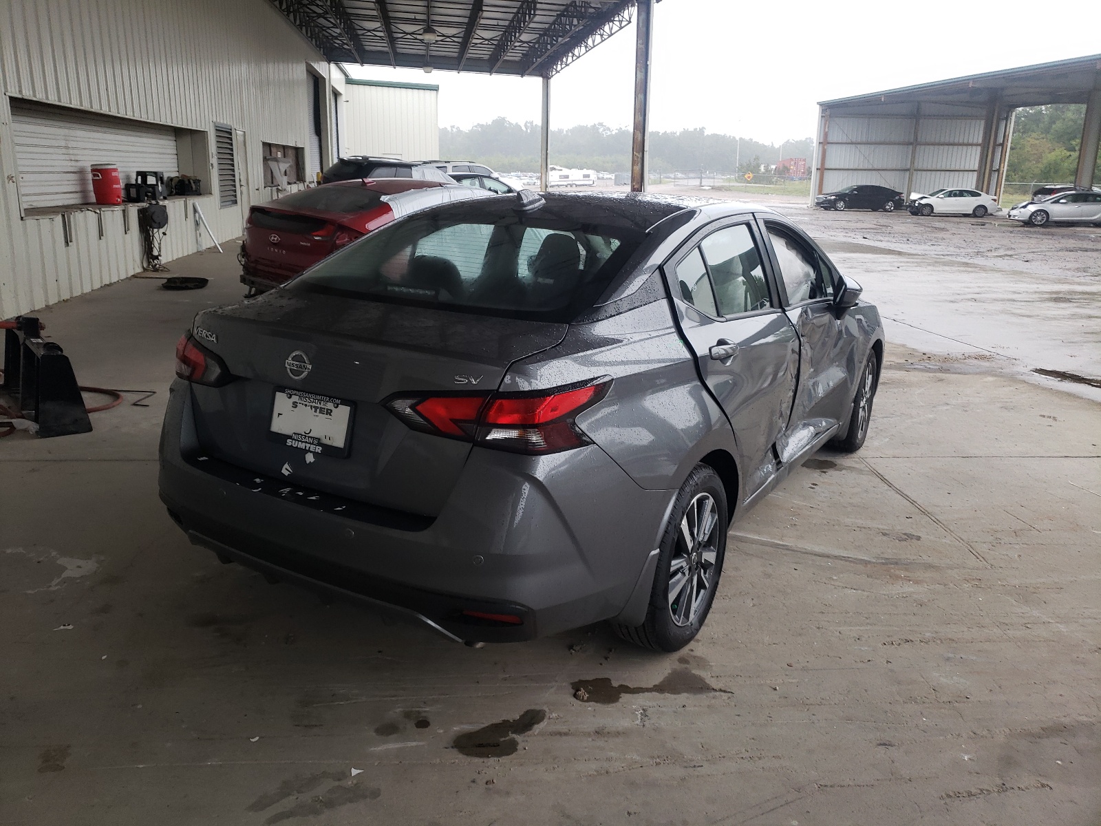 Photo 4 from auction – 2021 NISSAN VERSA SV with VIN 3N1CN8EV4ML892427
