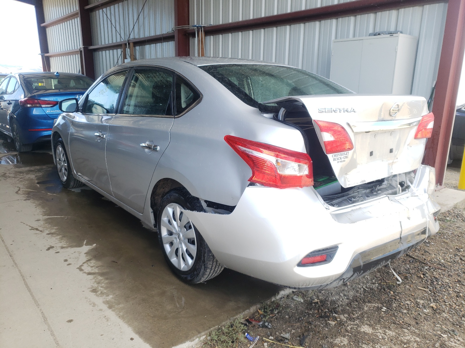 Photo 3 from auction – 2018 NISSAN SENTRA S with VIN 3N1AB7AP7JY327699