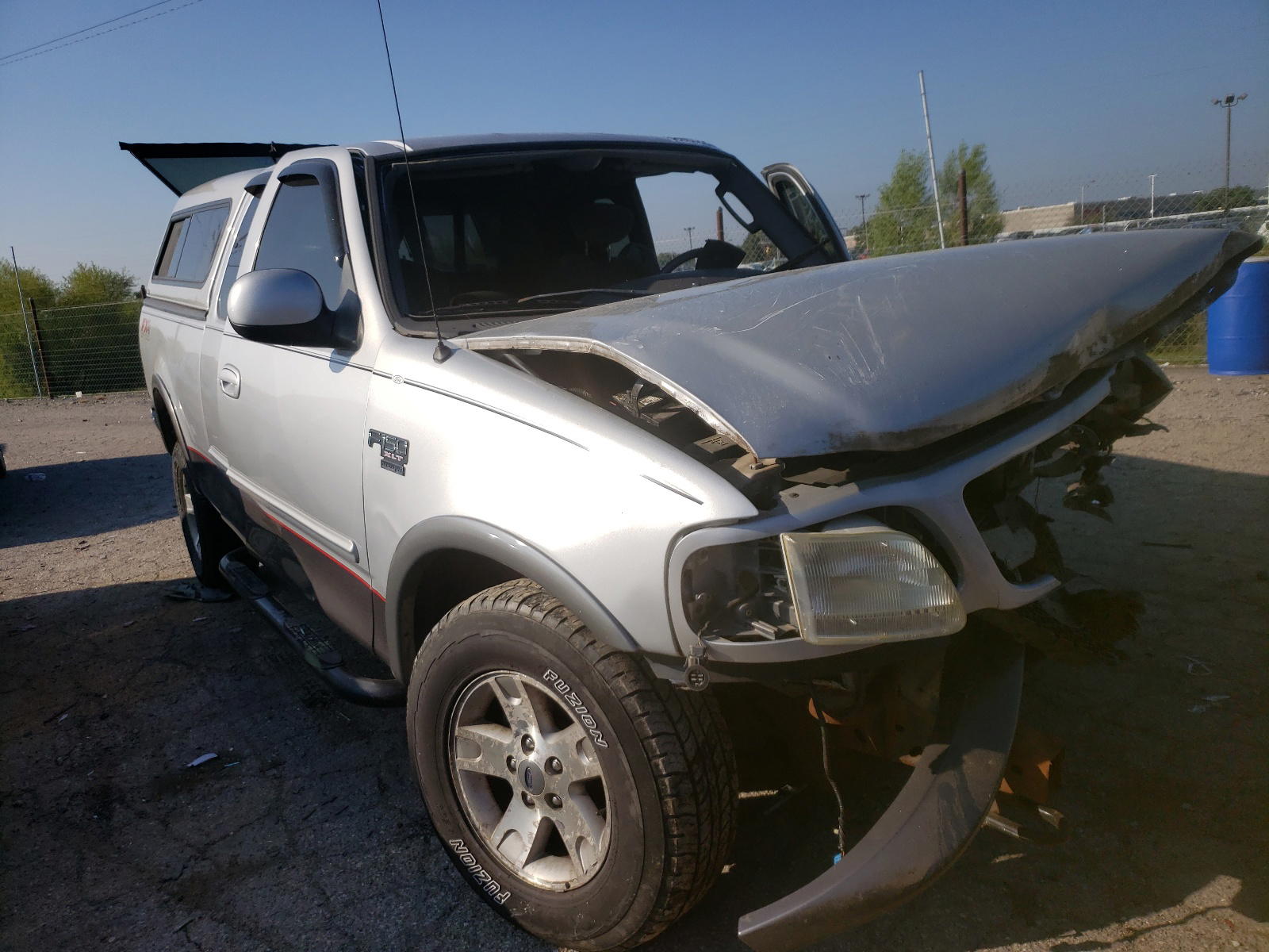 FORD F150 2002 with VIN 2FTRX18L52CA74503 - Photo from auction