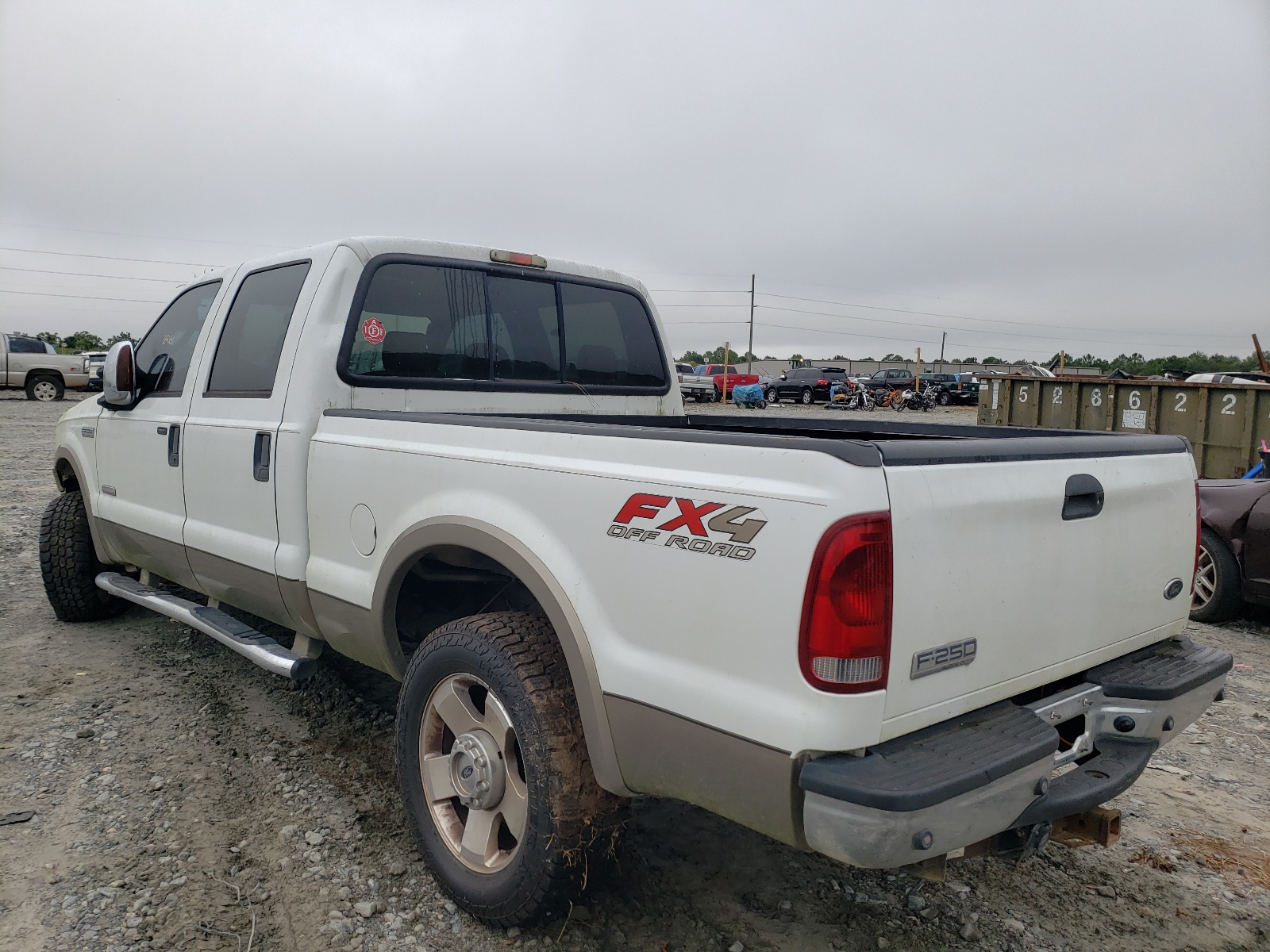 Photo 3 from auction – 2007 FORD F250 SUPER with VIN 1FTSW21P07EA74143