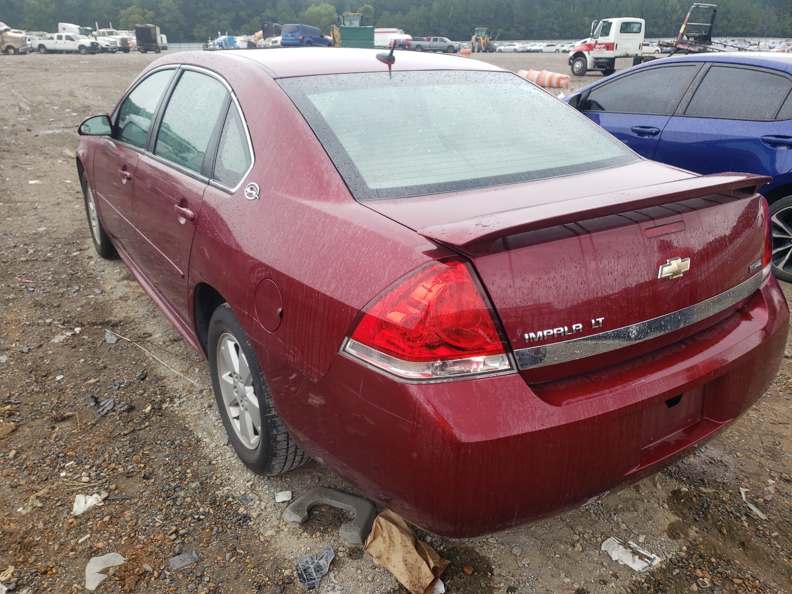 Photo 3 from auction – 2009 CHEVROLET IMPALA 1LT with VIN 2G1WT57K791239674