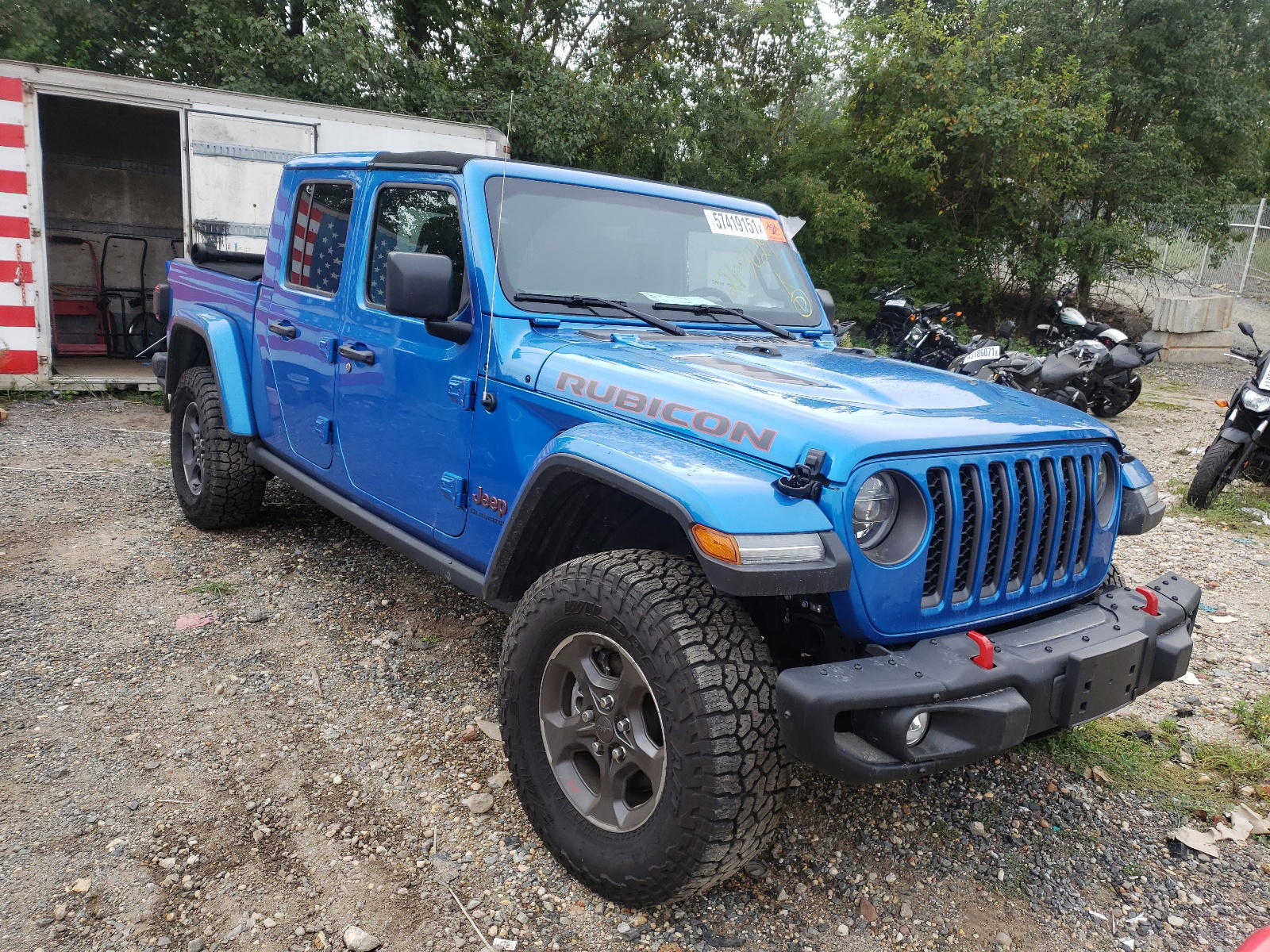 JEEP GLADIATOR 2021 with VIN 1C6JJTBG1ML561722 - Photo from auction