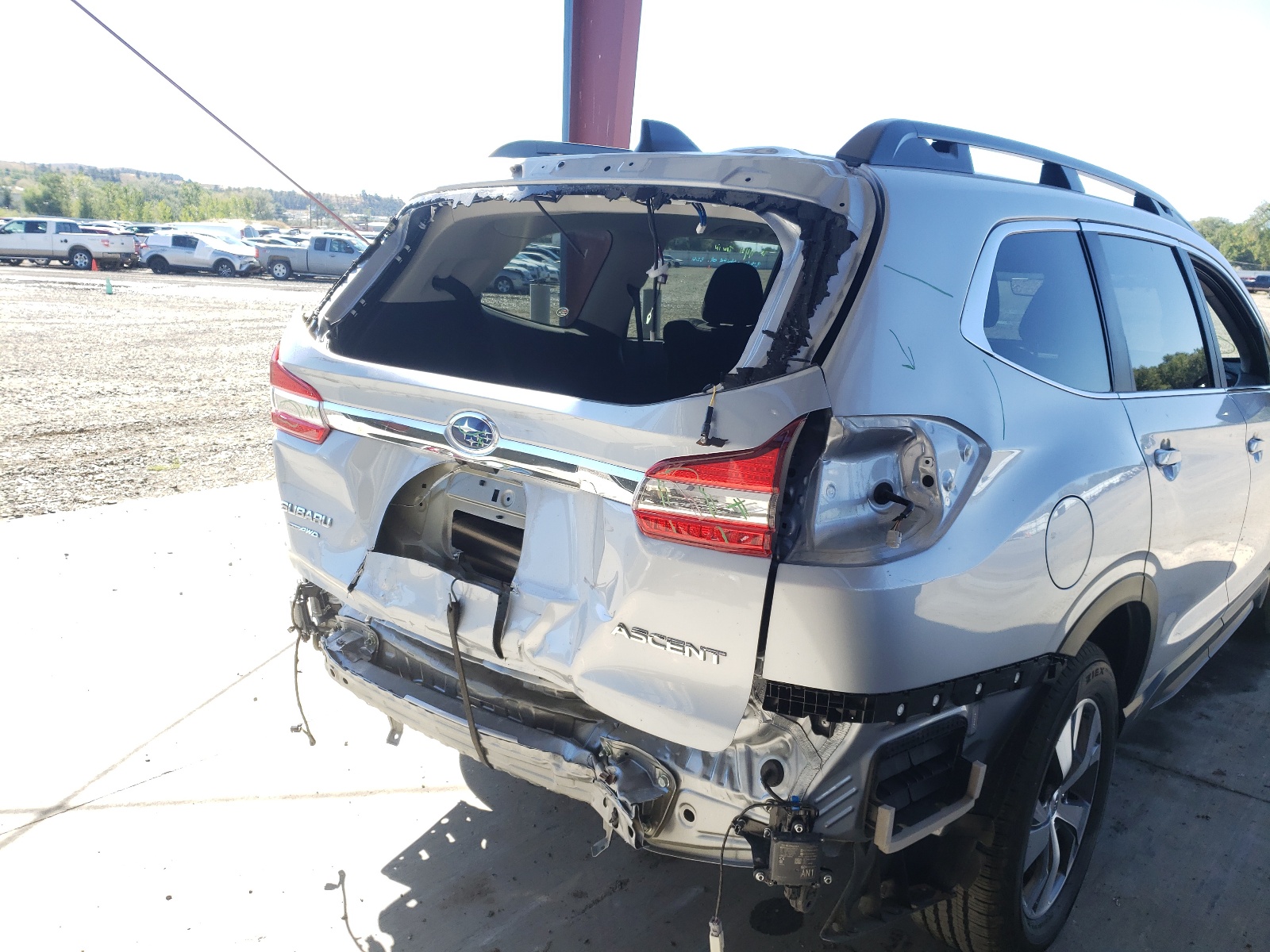 Photo 9 from auction – 2021 SUBARU ASCENT PRE with VIN 4S4WMAFD3M3462678