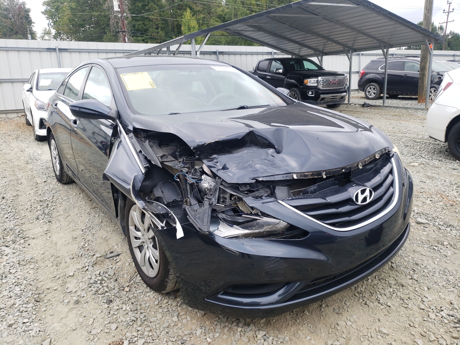 HYUNDAI SONATA GLS 2011 with VIN 5NPEB4AC4BH137769 - Photo from auction