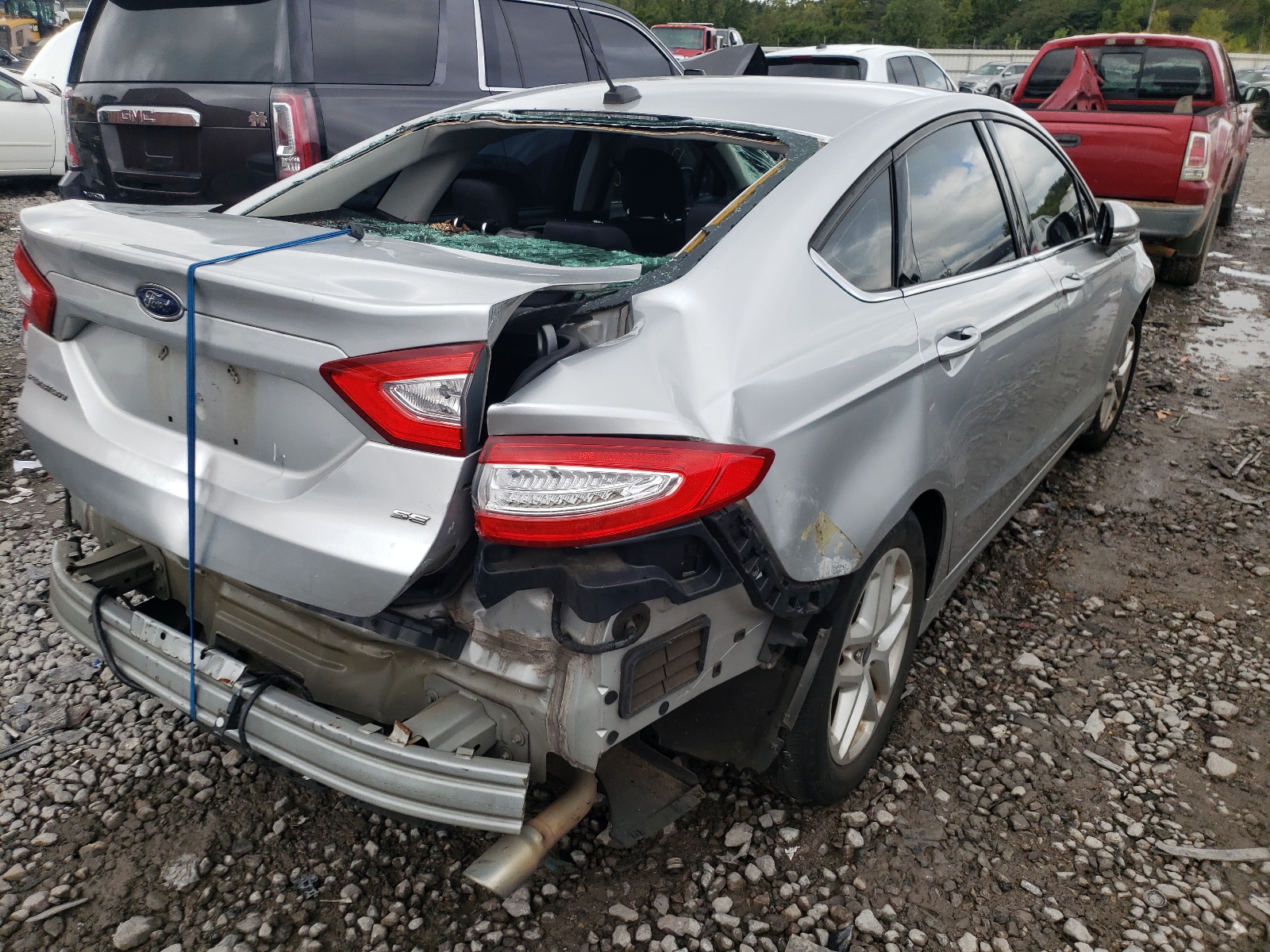 Photo 4 from auction – 2014 FORD FUSION SE with VIN 3FA6P0H70ER312176