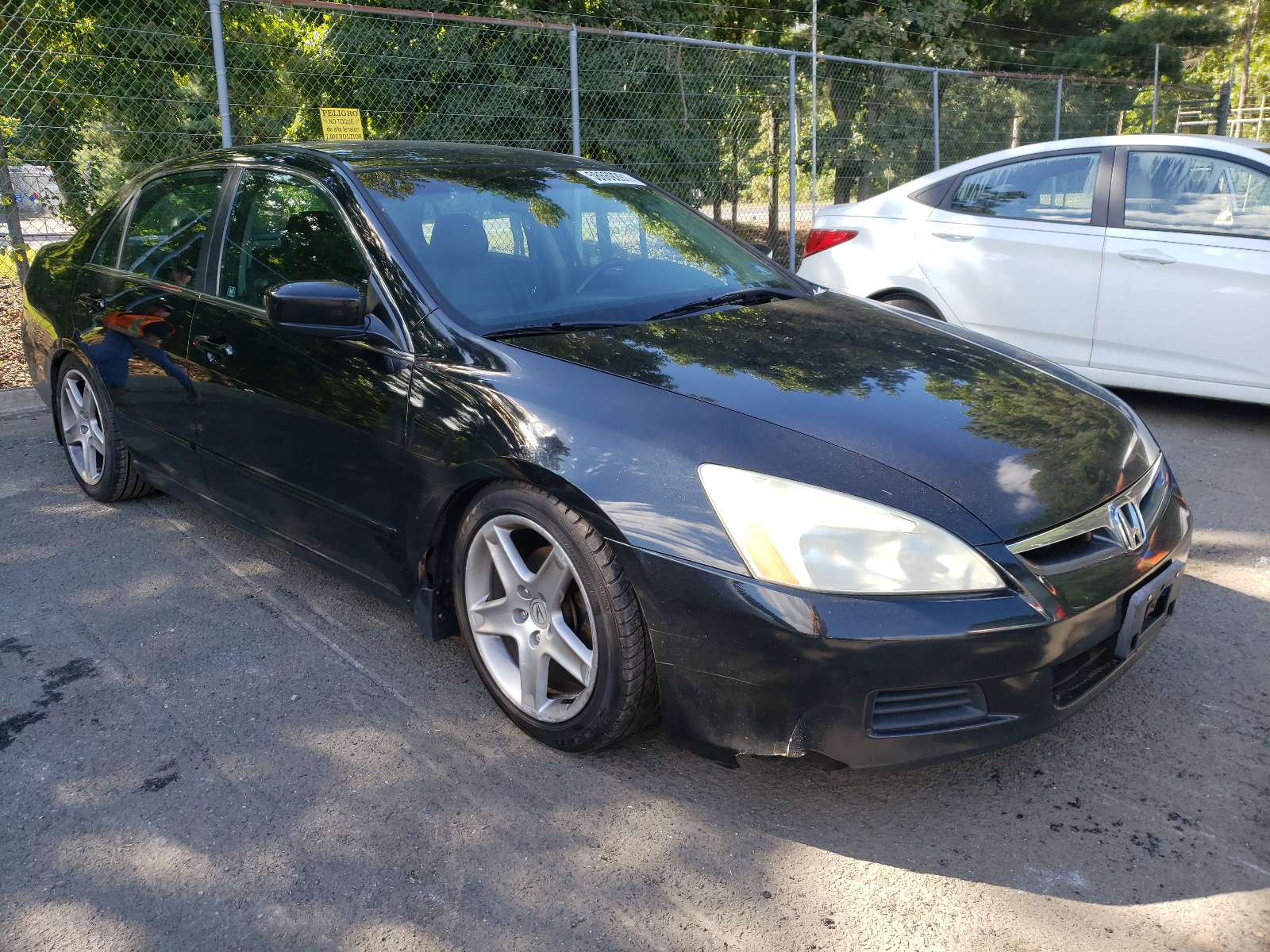 HONDA ACCORD EX 2007 with VIN 1HGCM66547A053152 - Photo from auction