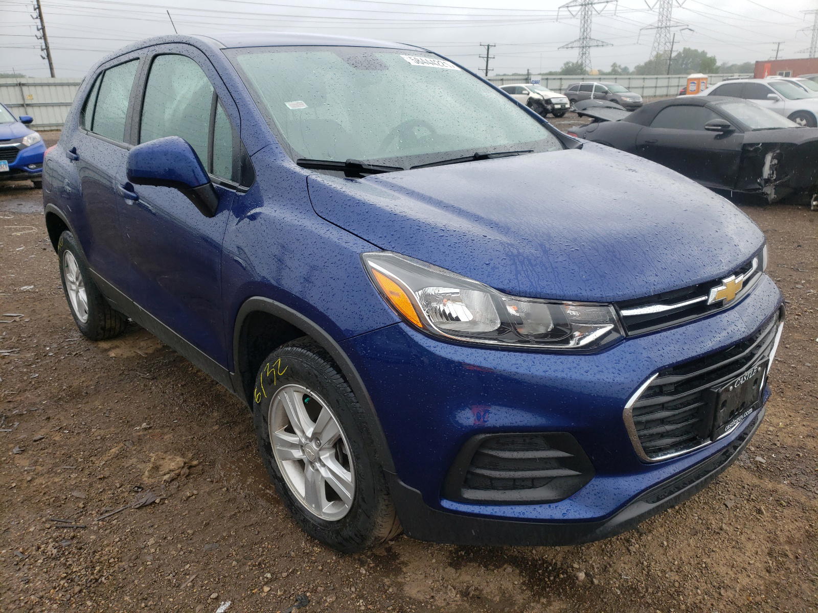 CHEVROLET TRAX LS 2017 with VIN 3GNCJNSB6HL174117 - Photo from auction