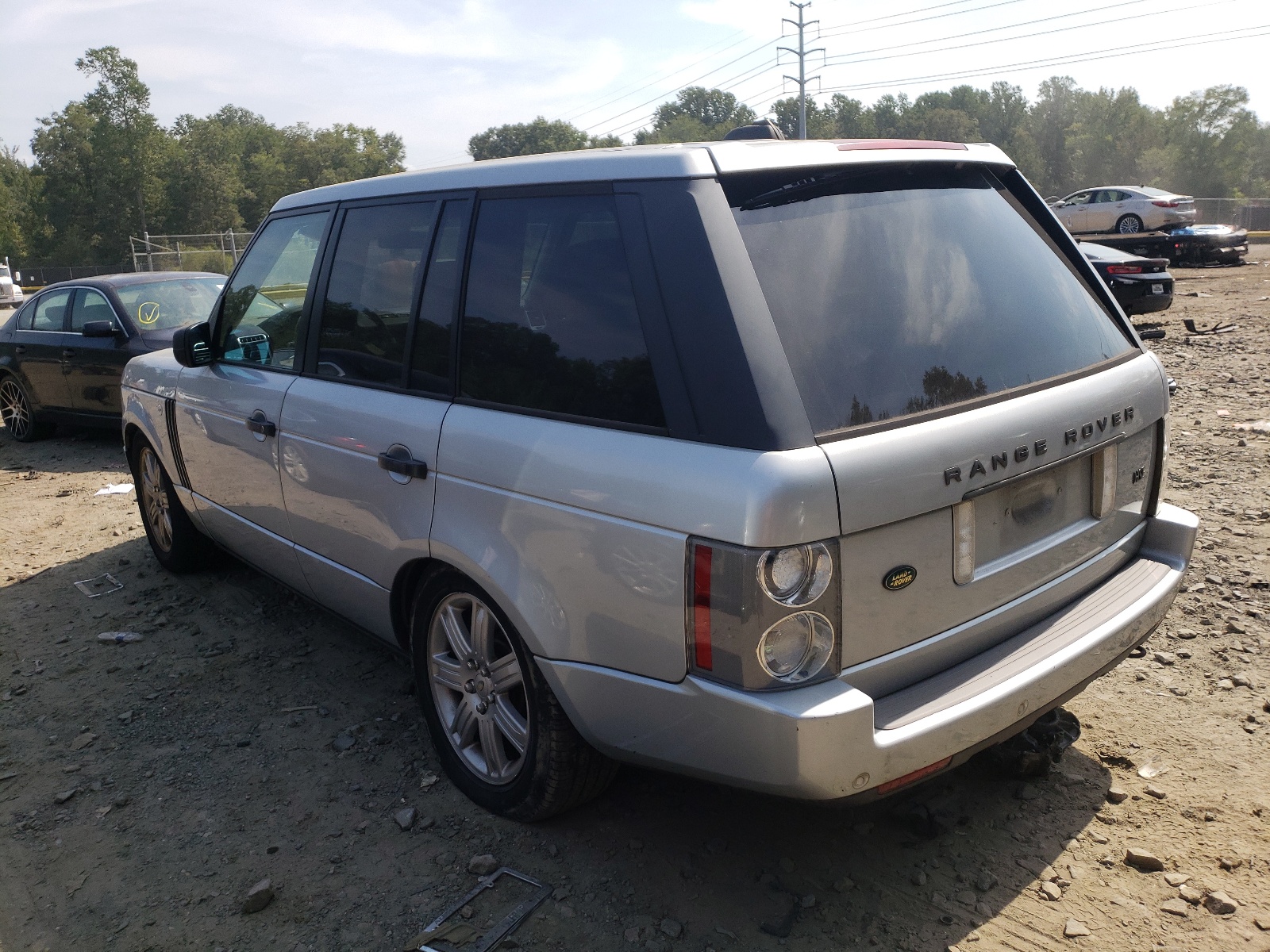 Photo 3 from auction – 2007 LAND ROVER RANGEROVER with VIN SALME154X7A244675
