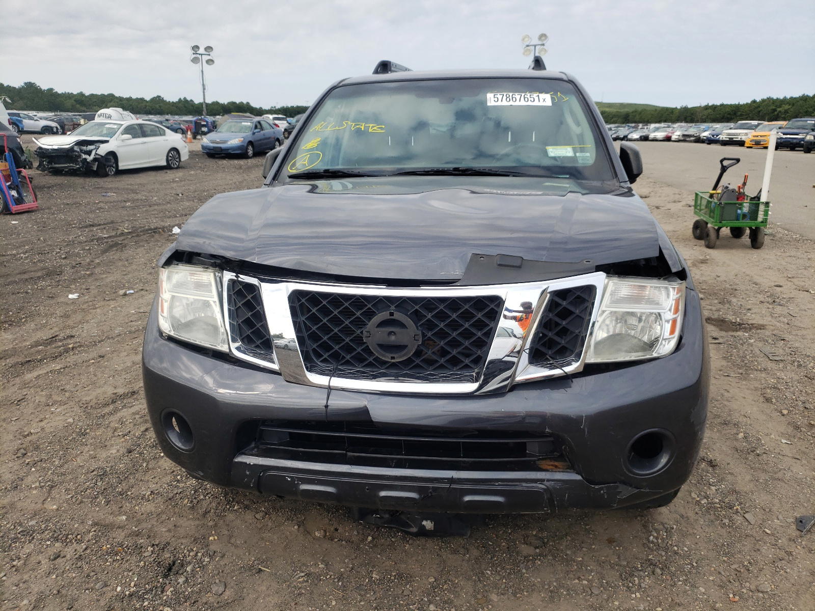 Photo 9 from auction – 2012 NISSAN PATHFINDER with VIN 5N1AR1NB0CC608707