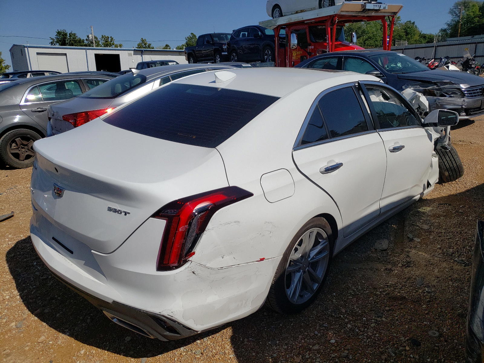 Photo 4 from auction – 2020 CADILLAC CT4 with VIN 1G6DK5RK4L0154716
