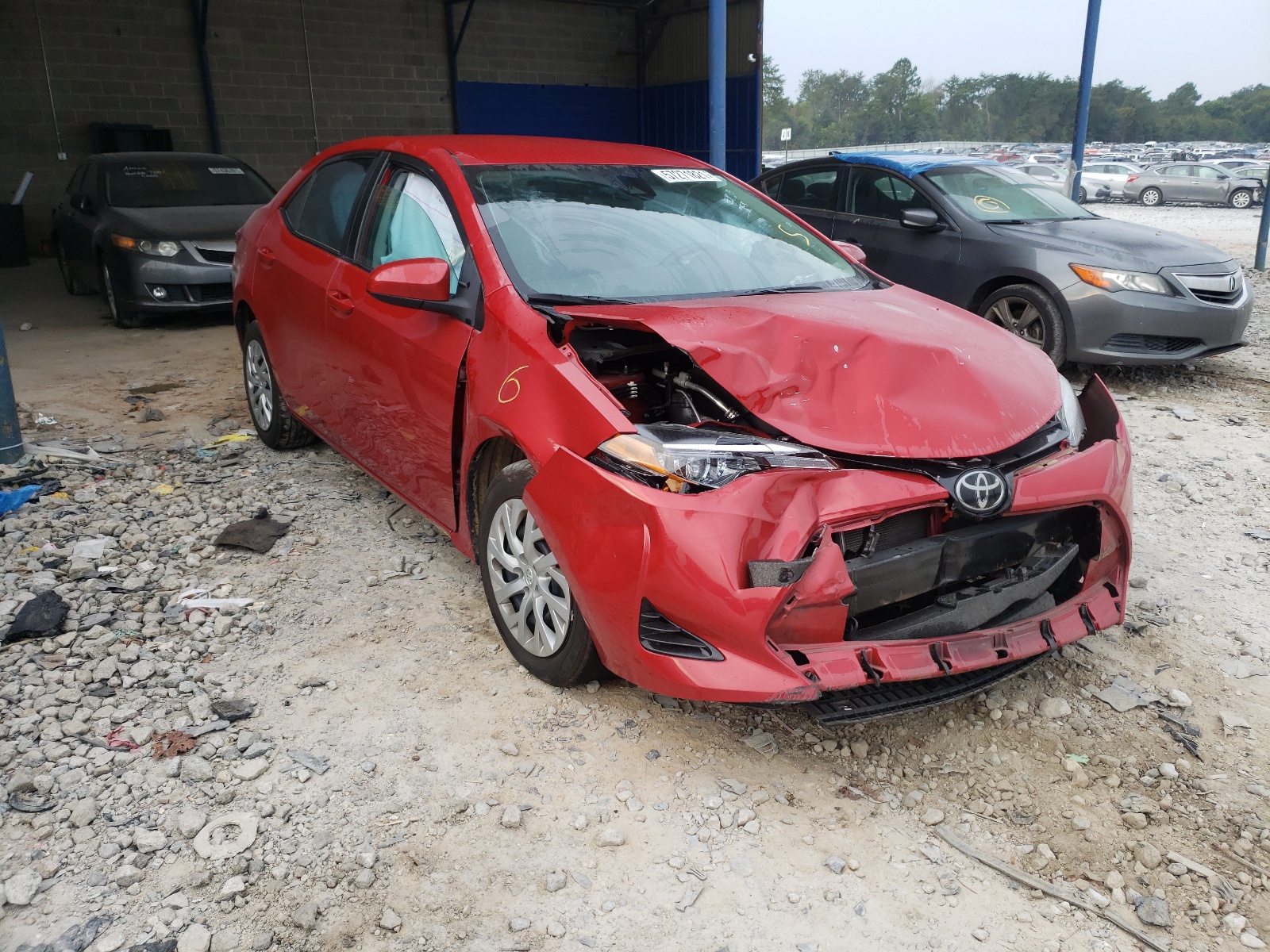 Photo 1 from auction – 2018 TOYOTA COROLLA L with VIN 2T1BURHE1JC062581
