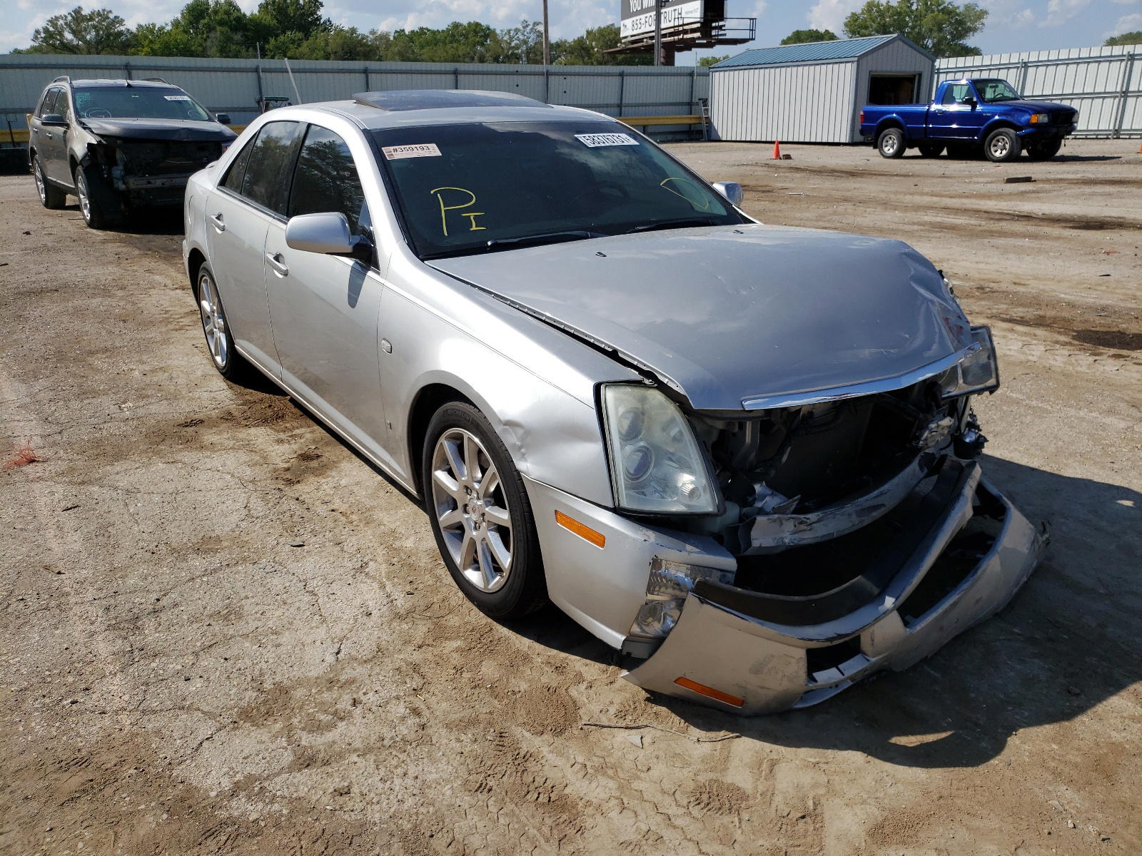 CADILLAC STS 2007 with VIN 1G6DW677970132421 - Photo from auction