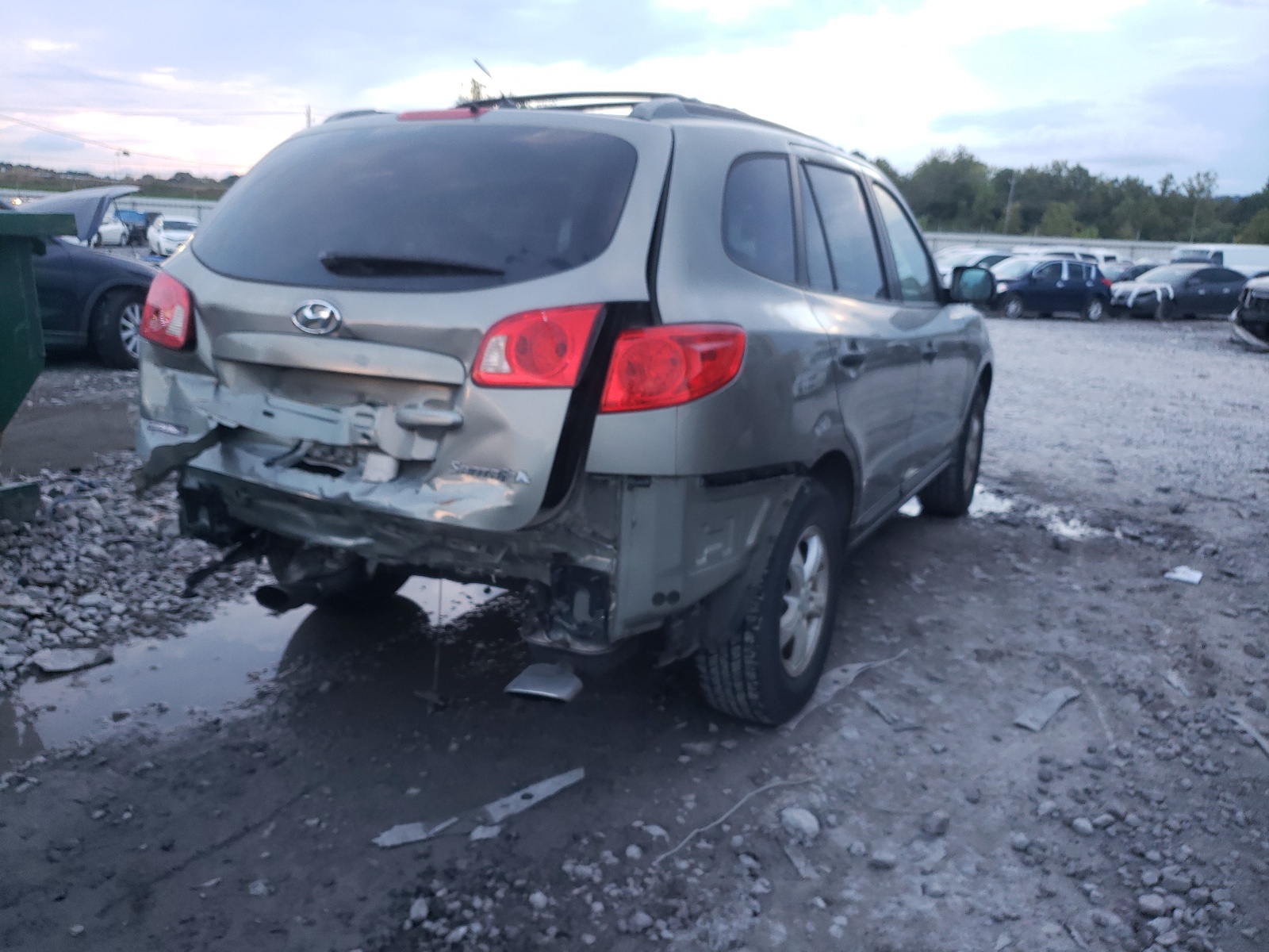 Photo 4 from auction – 2007 HYUNDAI SANTA FE G with VIN 5NMSG13DX7H043750
