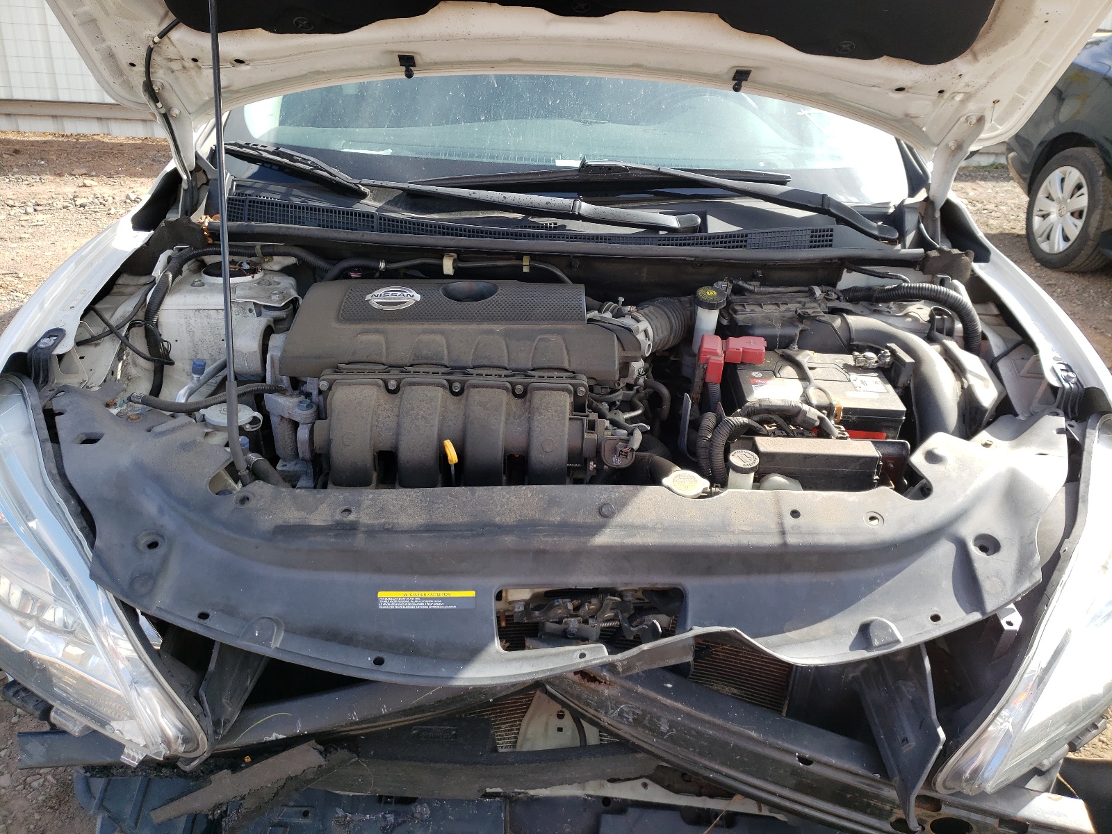 Photo 7 from auction – 2013 NISSAN SENTRA S with VIN 3N1AB7AP3DL693158