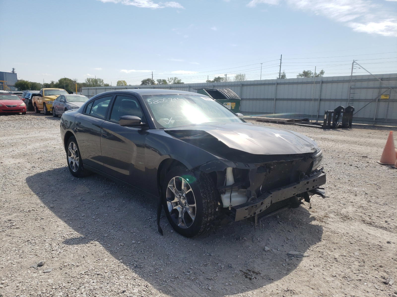 DODGE CHARGER SX 2016 with VIN 2C3CDXJG8GH306136 - Photo from auction