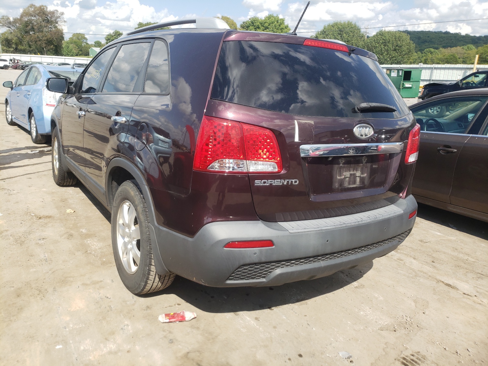 Photo 3 from auction – 2011 KIA SORENTO BA with VIN 5XYKT3A12BG147541