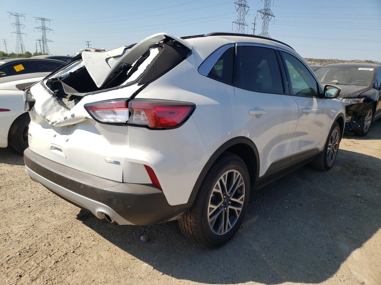 Photo 4 from auction – 2020 FORD ESCAPE SEL with VIN 1FMCU9H60LUA71285