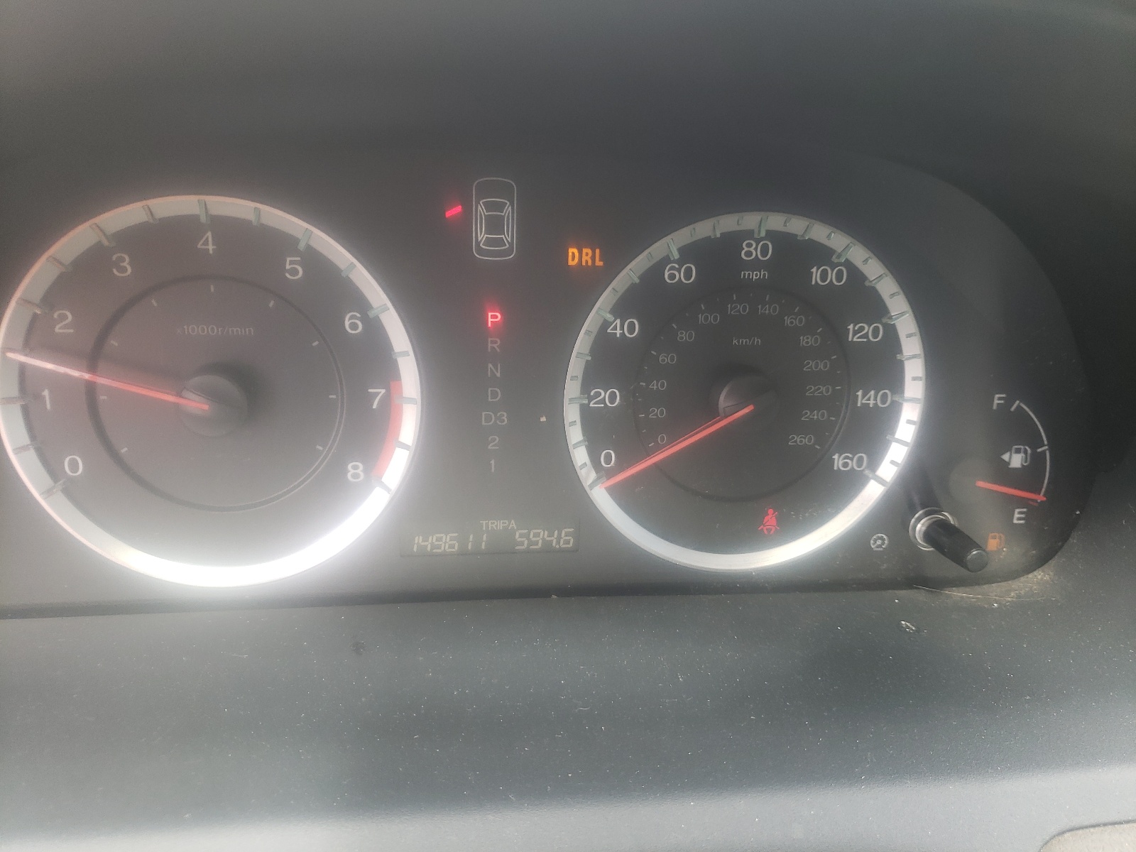 Photo 8 from auction – 2010 HONDA ACCORD LXP with VIN 1HGCP2F4XAA080161