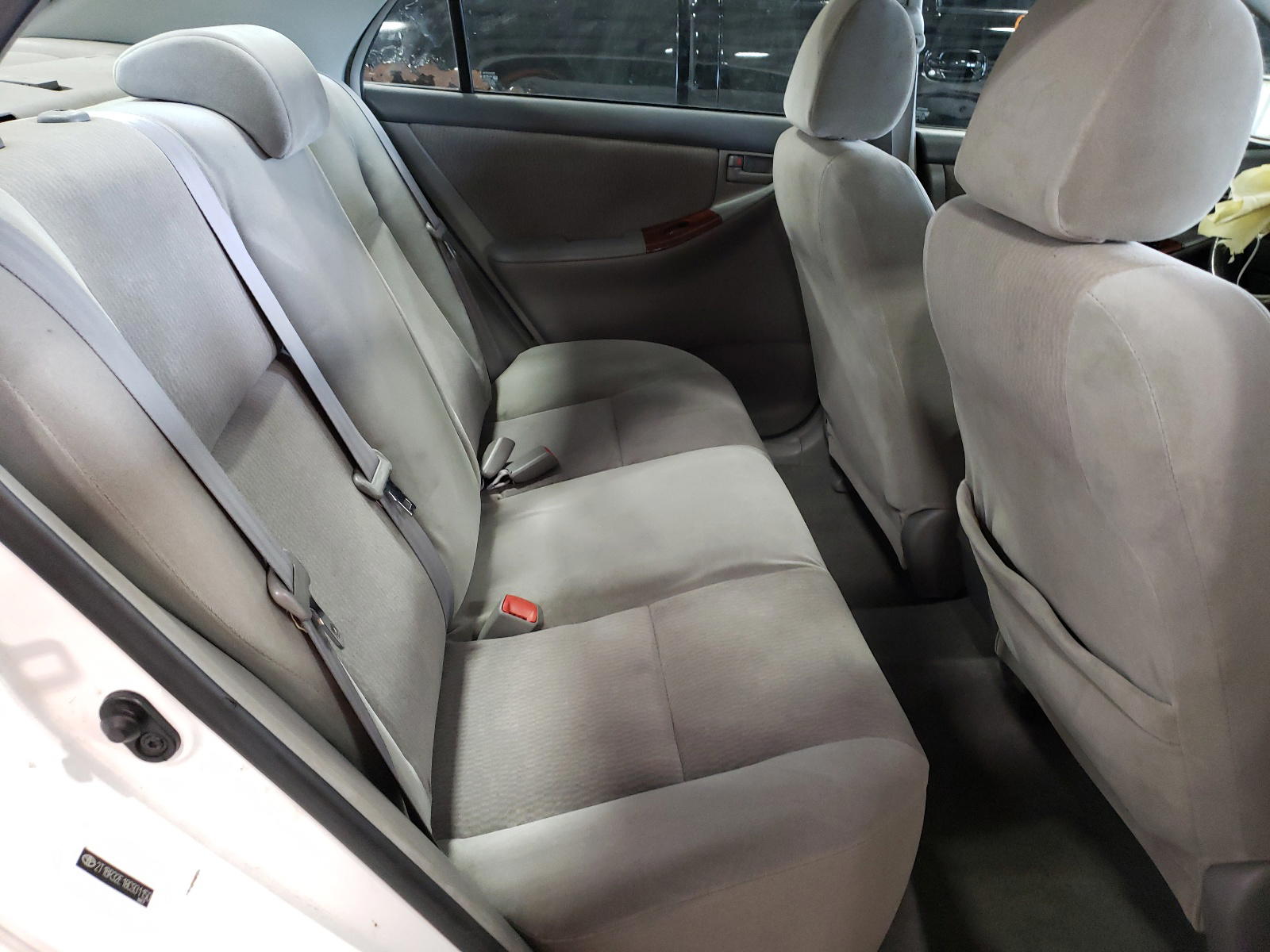 Photo 6 from auction – 2008 TOYOTA COROLLA CE with VIN 2T1BR32E18C931150