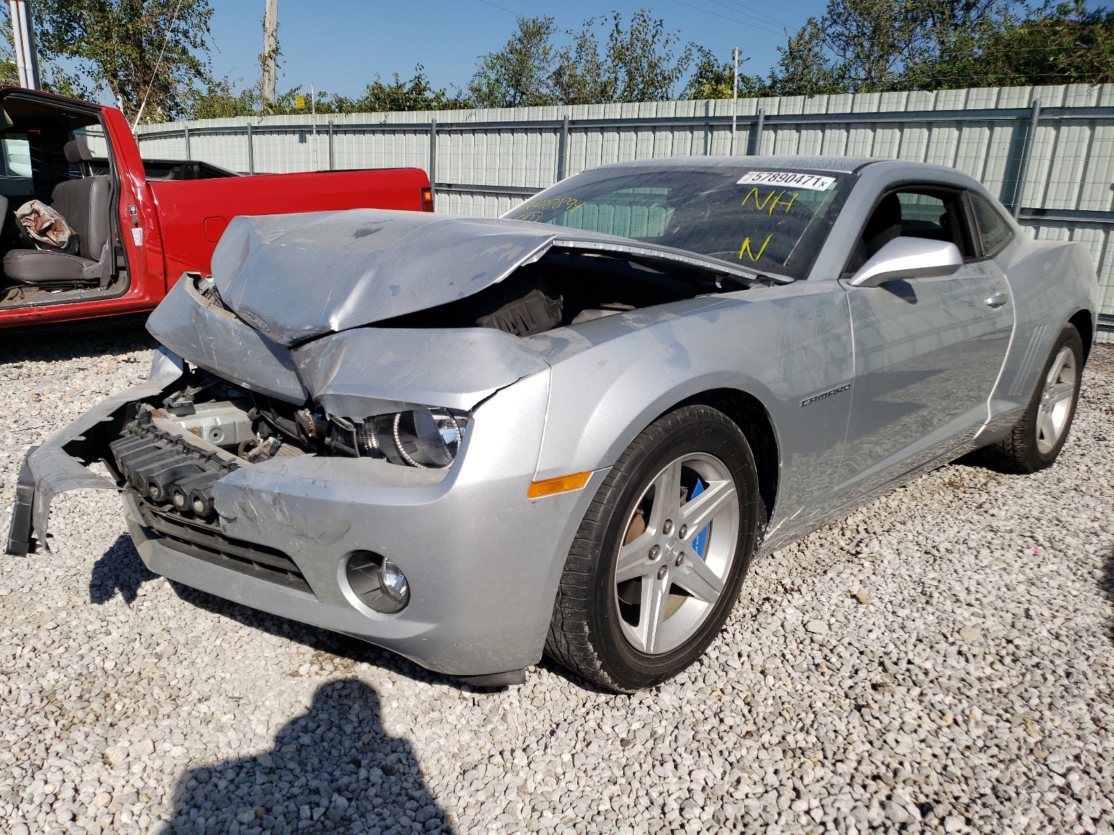 Photo 2 from auction – 2011 CHEVROLET CAMARO LT with VIN 2G1FB1EDXB9208894