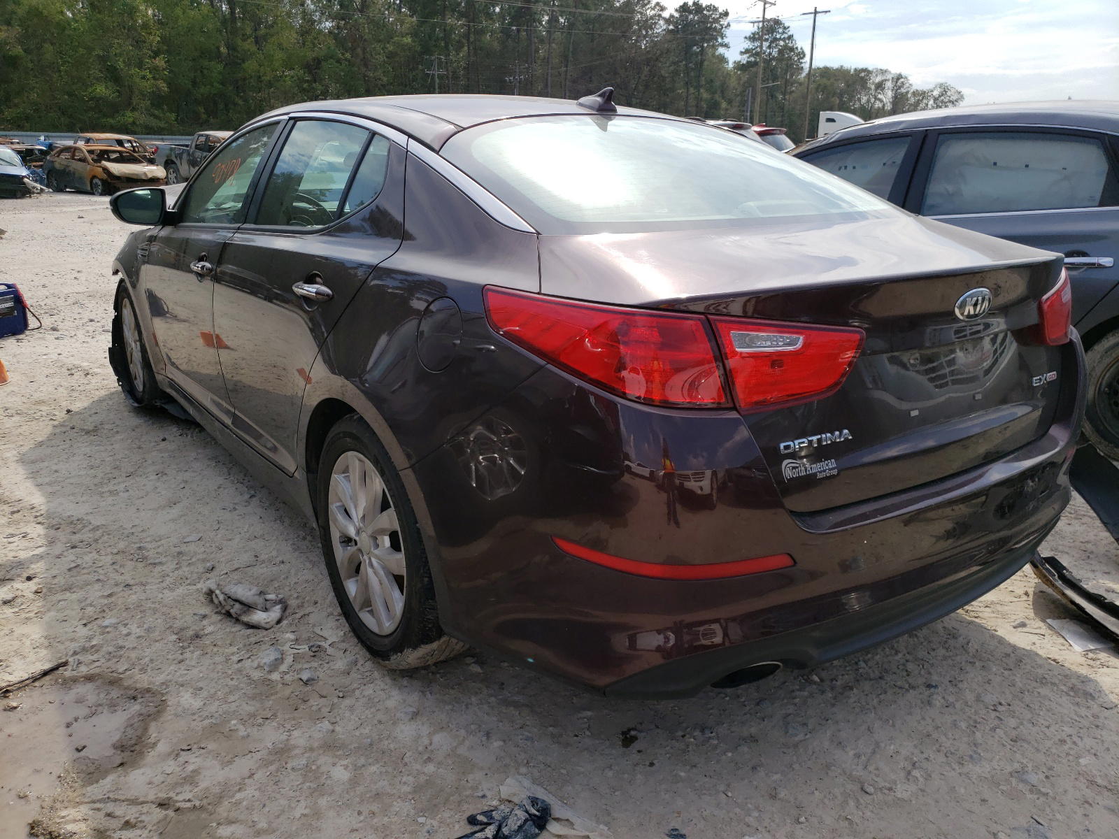 Photo 3 from auction – 2015 KIA OPTIMA EX with VIN 5XXGN4A75FG356812