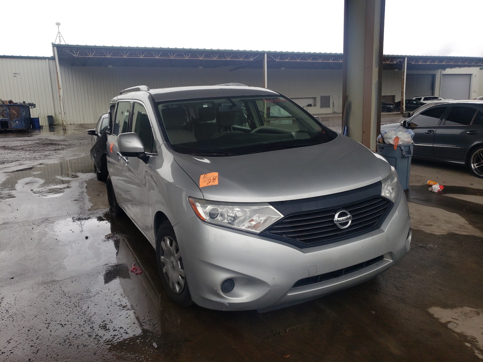 NISSAN QUEST S 2016 with VIN JN8AE2KP6G9150183 - Photo from auction