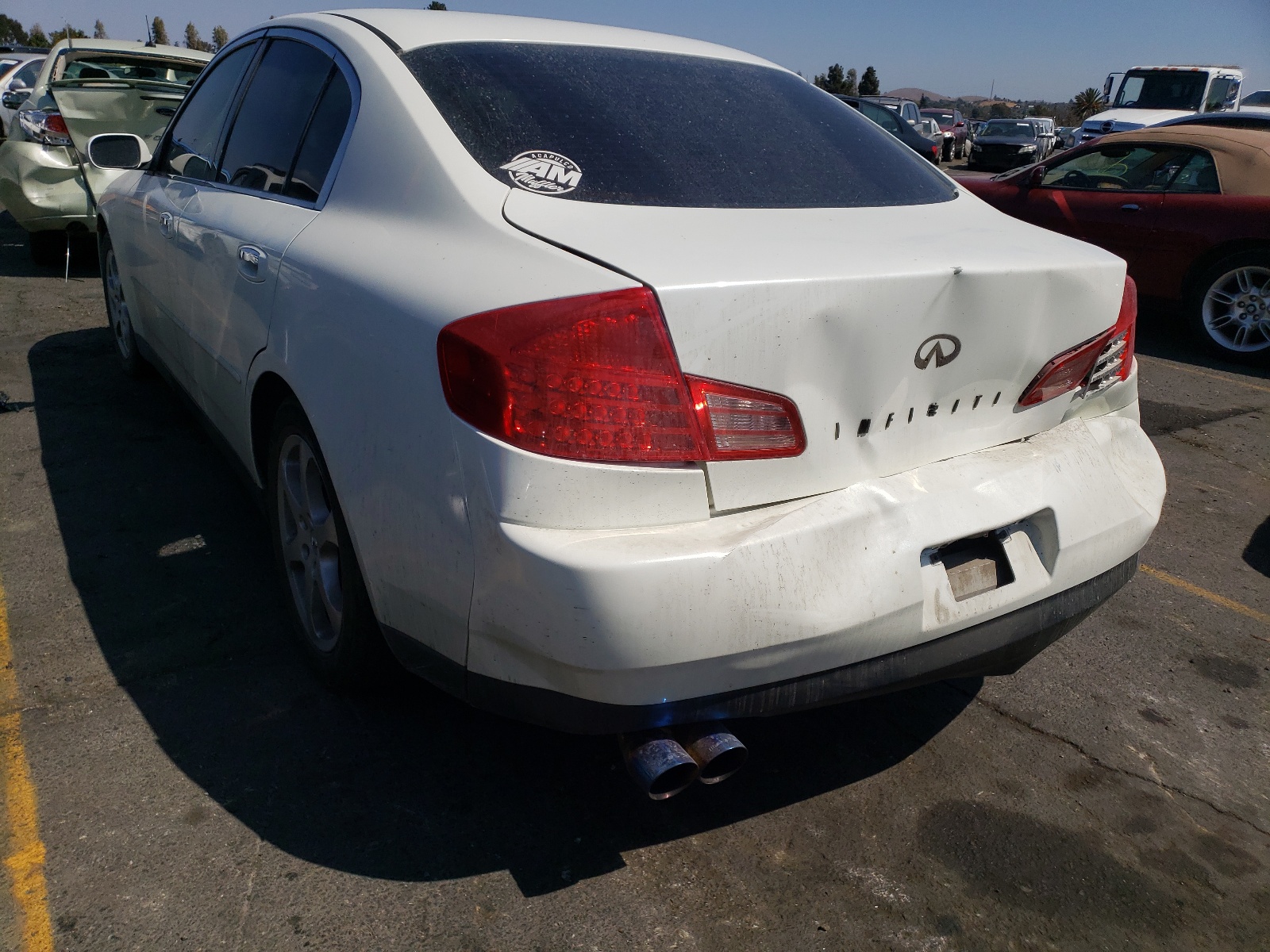 Photo 3 from auction – 2004 INFINITI G35 with VIN JNKCV51E64M103202