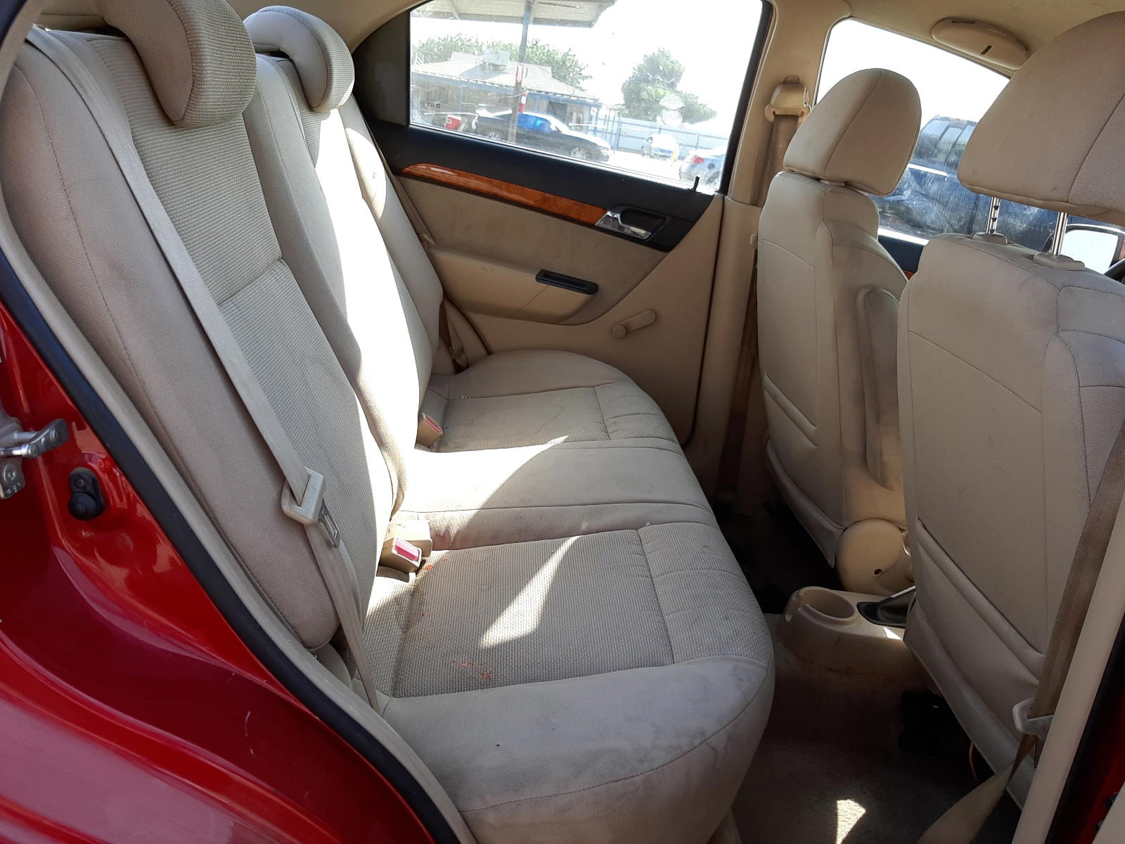 Photo 6 from auction – 2009 CHEVROLET AVEO LS with VIN KL1TD56E39B629388