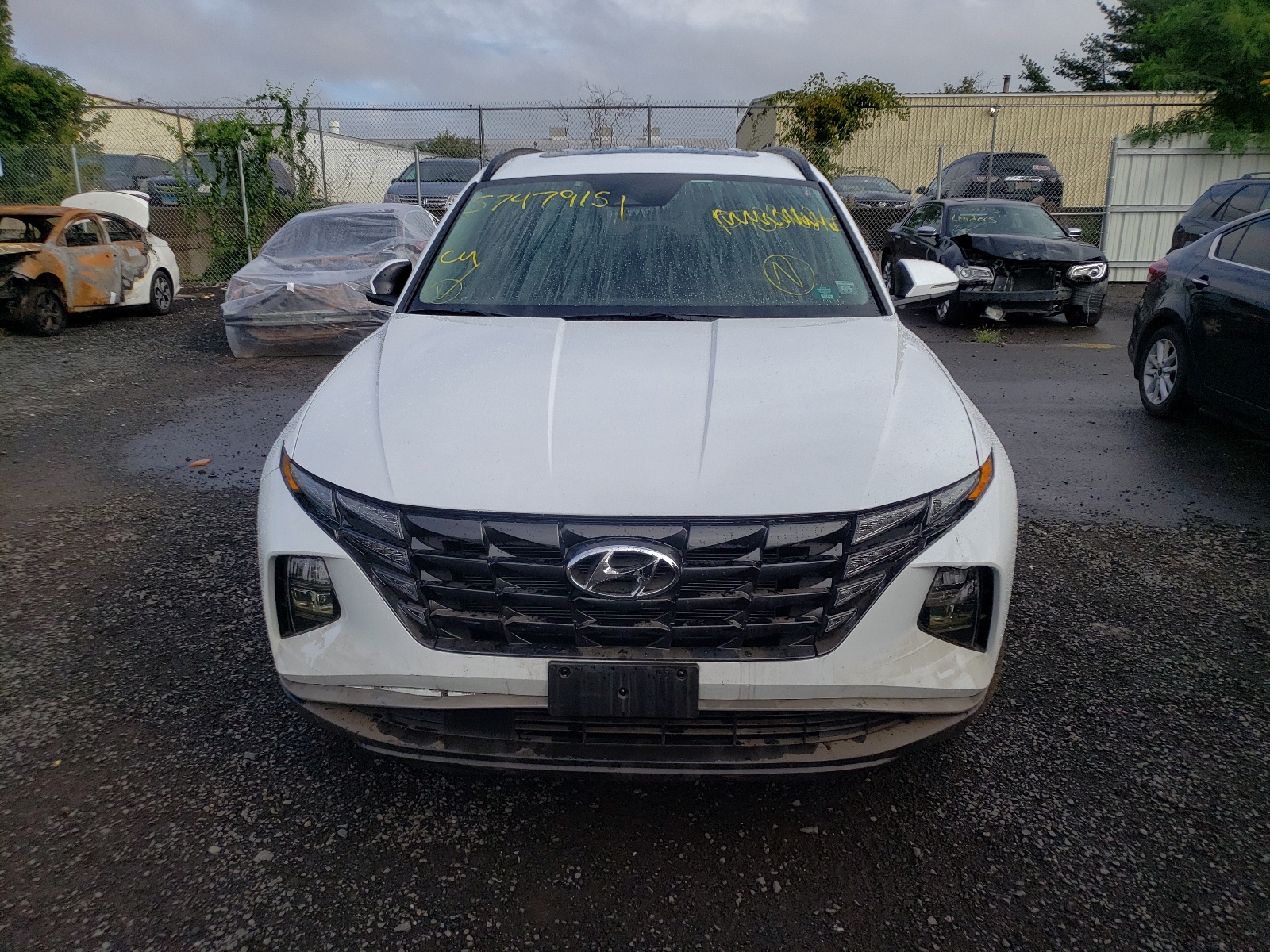 Photo 9 from auction – 2022 HYUNDAI TUCSON SEL with VIN 5NMJFCAE4NH010083