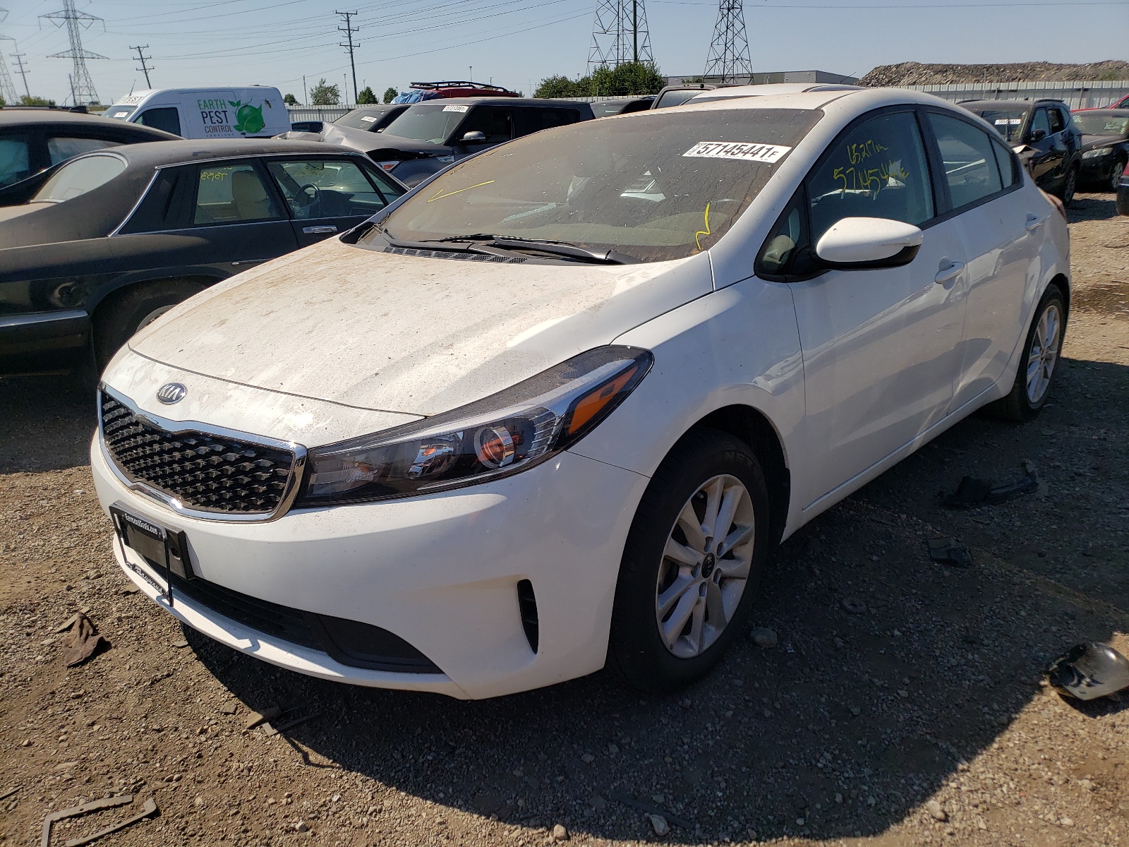 Photo 2 from auction – 2017 KIA FORTE LX with VIN 3KPFL4A78HE151627