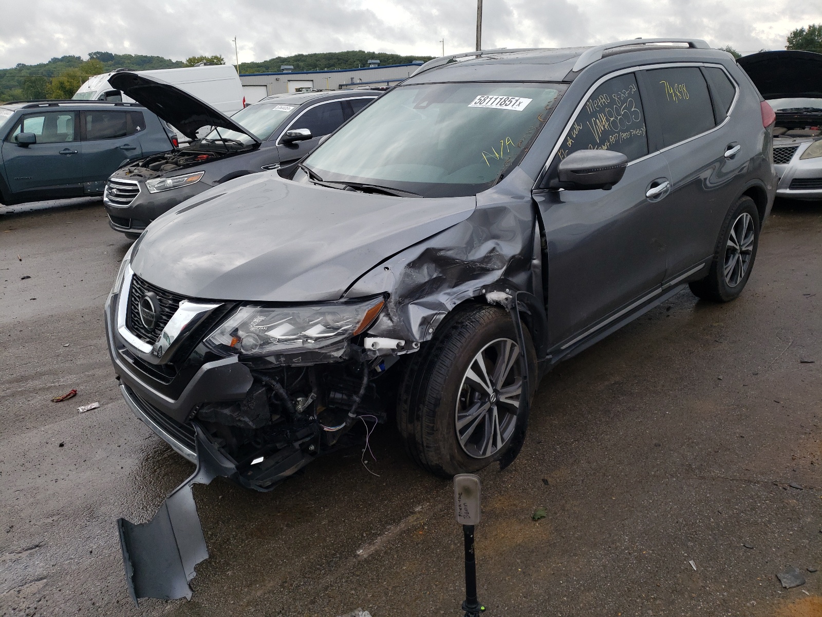 Photo 2 from auction – 2018 NISSAN ROGUE S with VIN 5N1AT2MT6JC758853