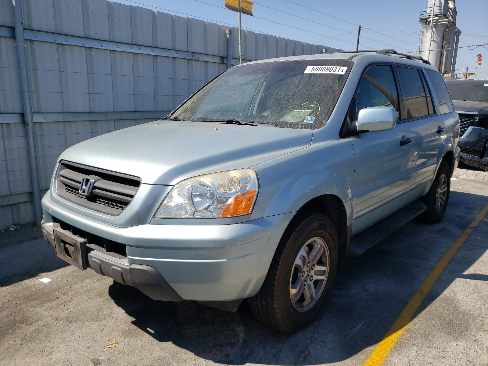 Photo 2 from auction – 2003 HONDA PILOT EXL with VIN 2HKYF18633H508597