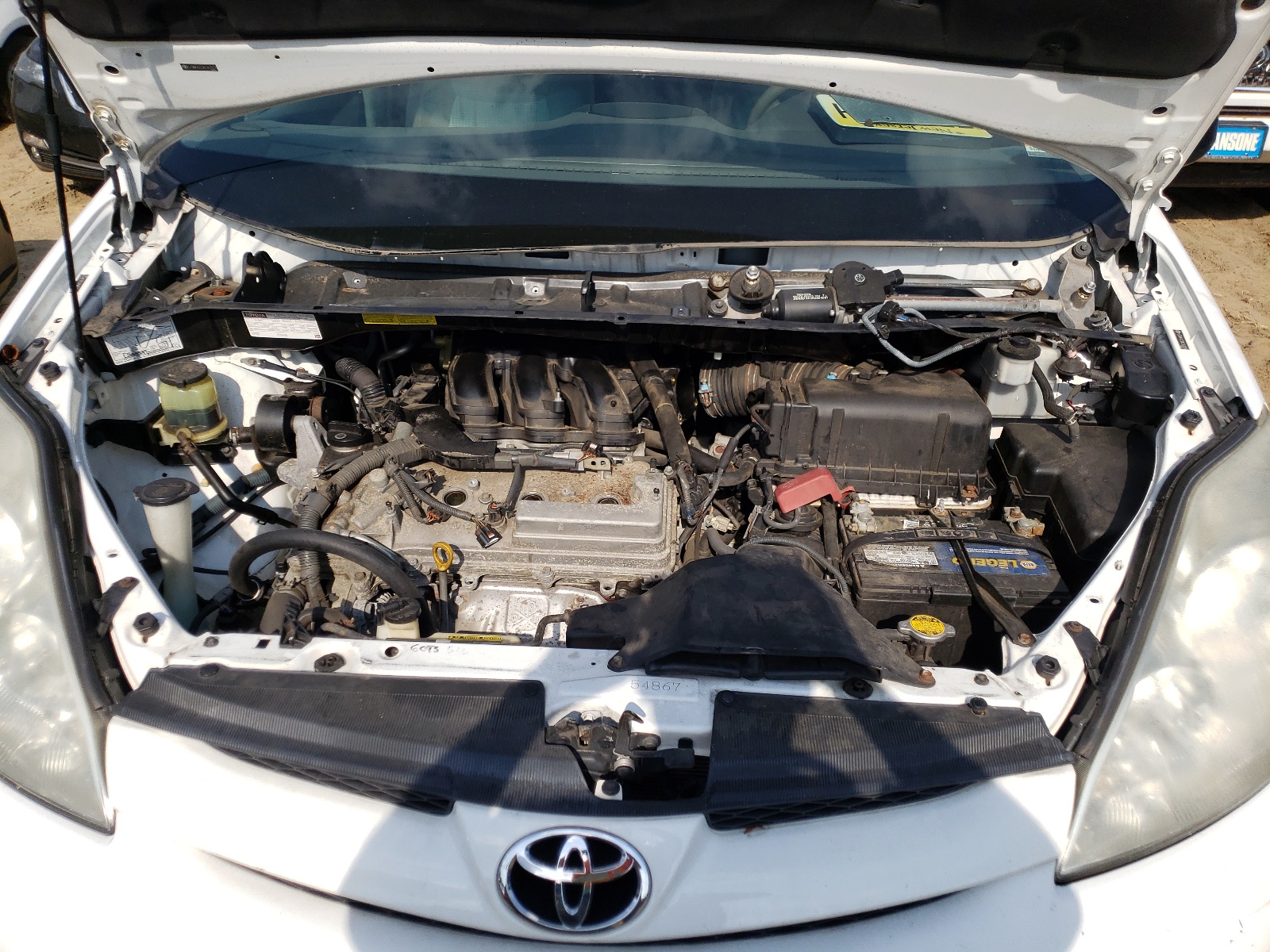 Photo 7 from auction – 2010 TOYOTA SIENNA CE with VIN 5TDKK4CC3AS307029