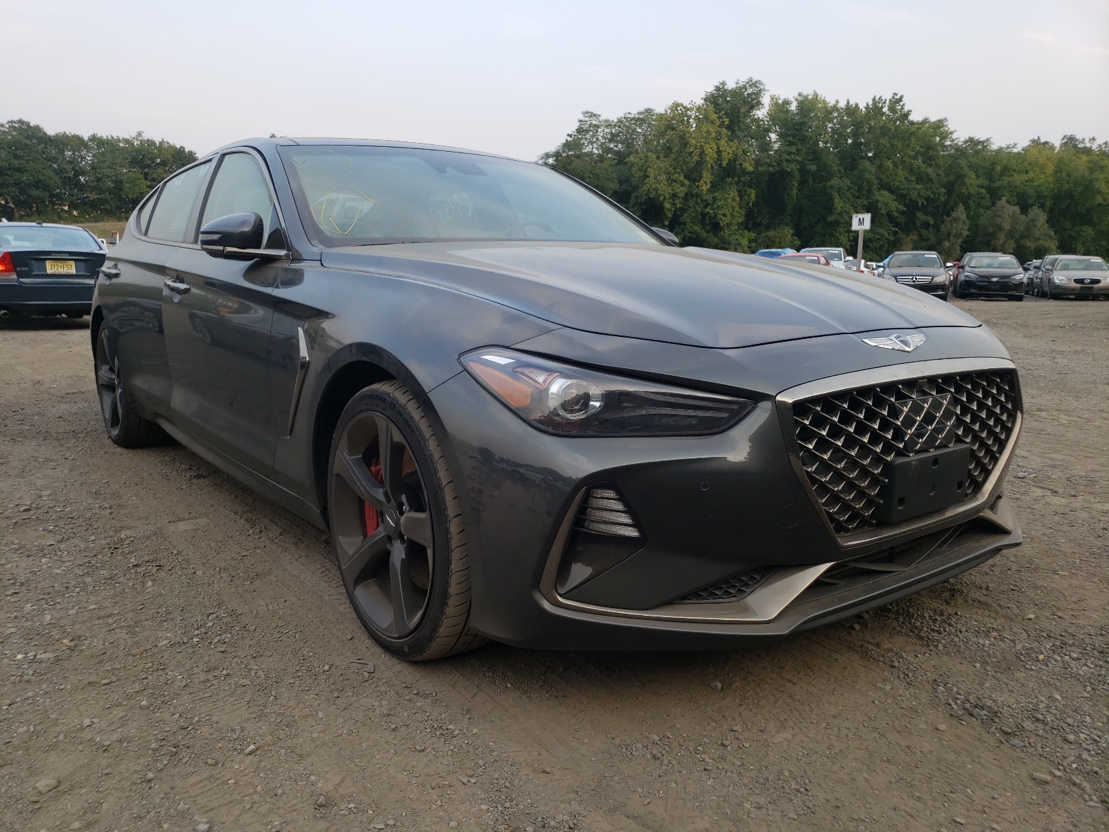 Photo 1 from auction – 2019 GENESIS G70 PRESTI with VIN KMTG34LE9KU037386