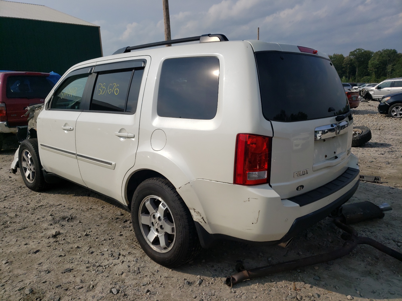 Foto 3 de la subasta – 2011 HONDA PILOT TOUR con VIN 5FNYF4H95BB086812