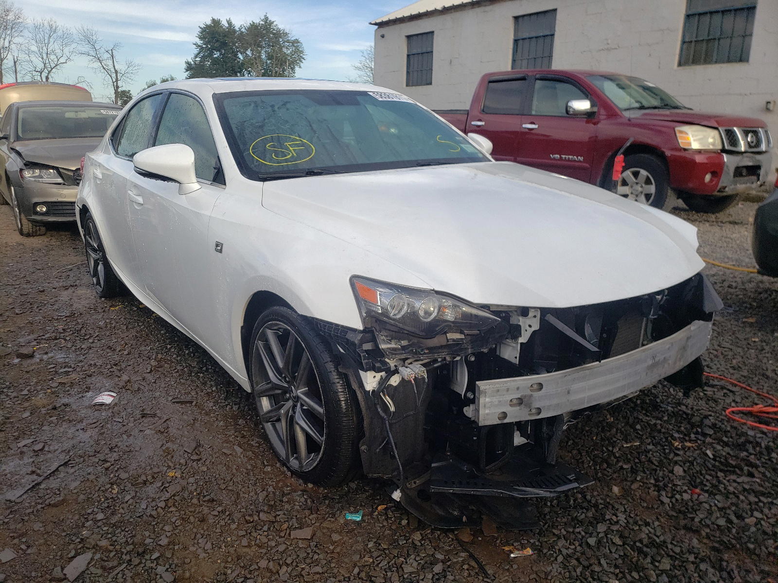 LEXUS IS 300 2016 with VIN JTHCM1D27G5006327 - Photo from auction